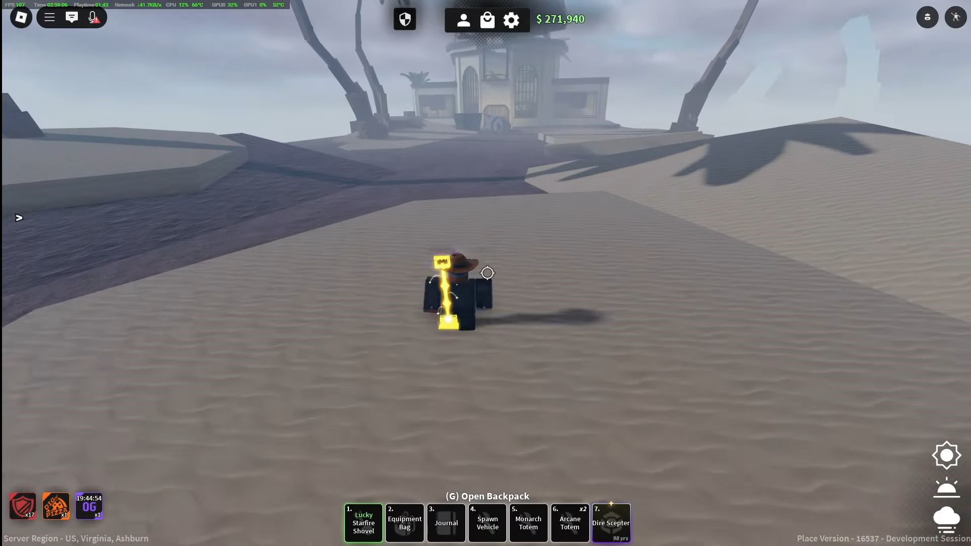New Area - Observation Building (Image via Roblox)