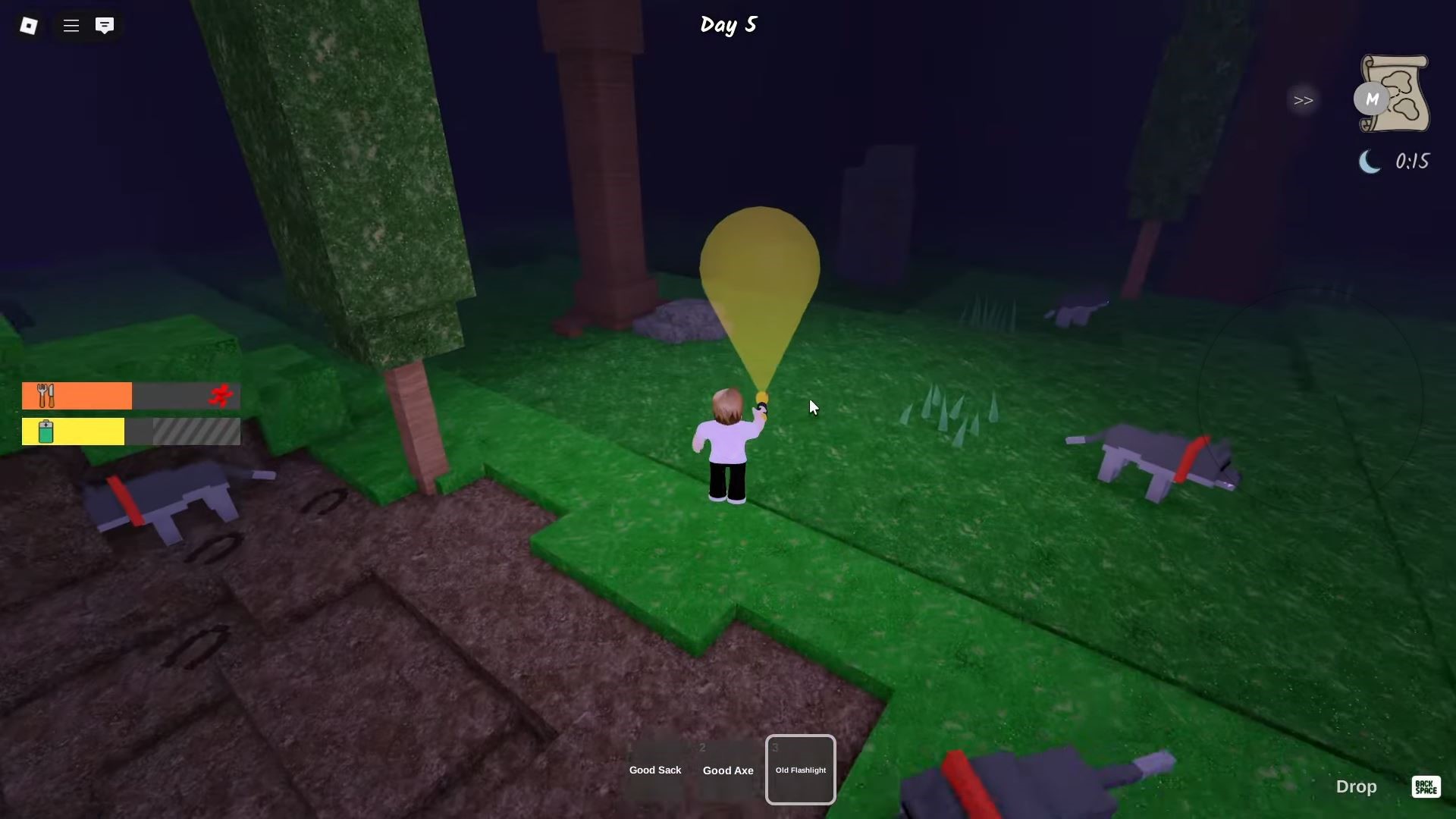 No Deer Glitch in 99 Nights in the Forest (Image via Discord)