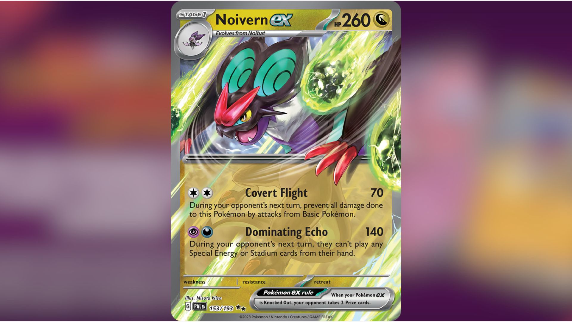 Noivern ex (Image via TPC)