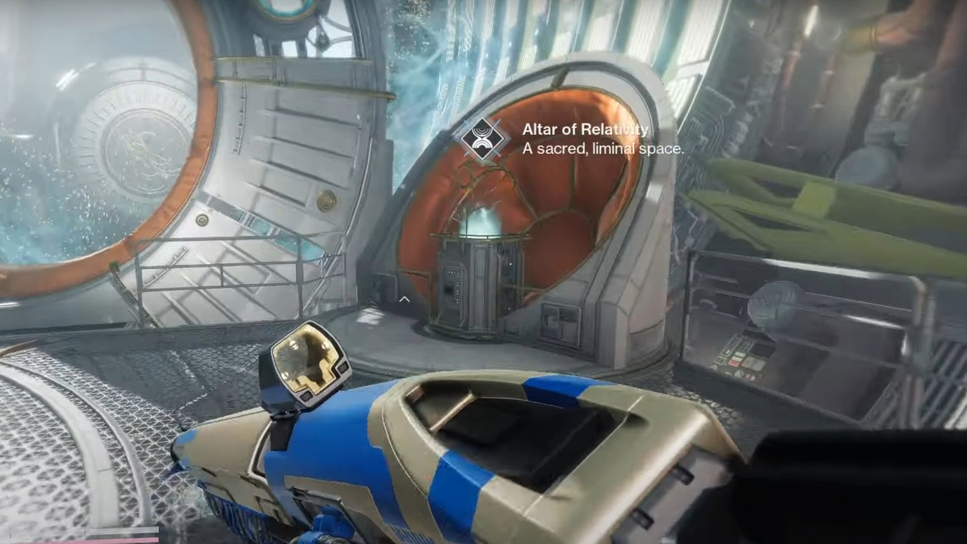 Phaseglass Refractions are used in the Altar of Relativity