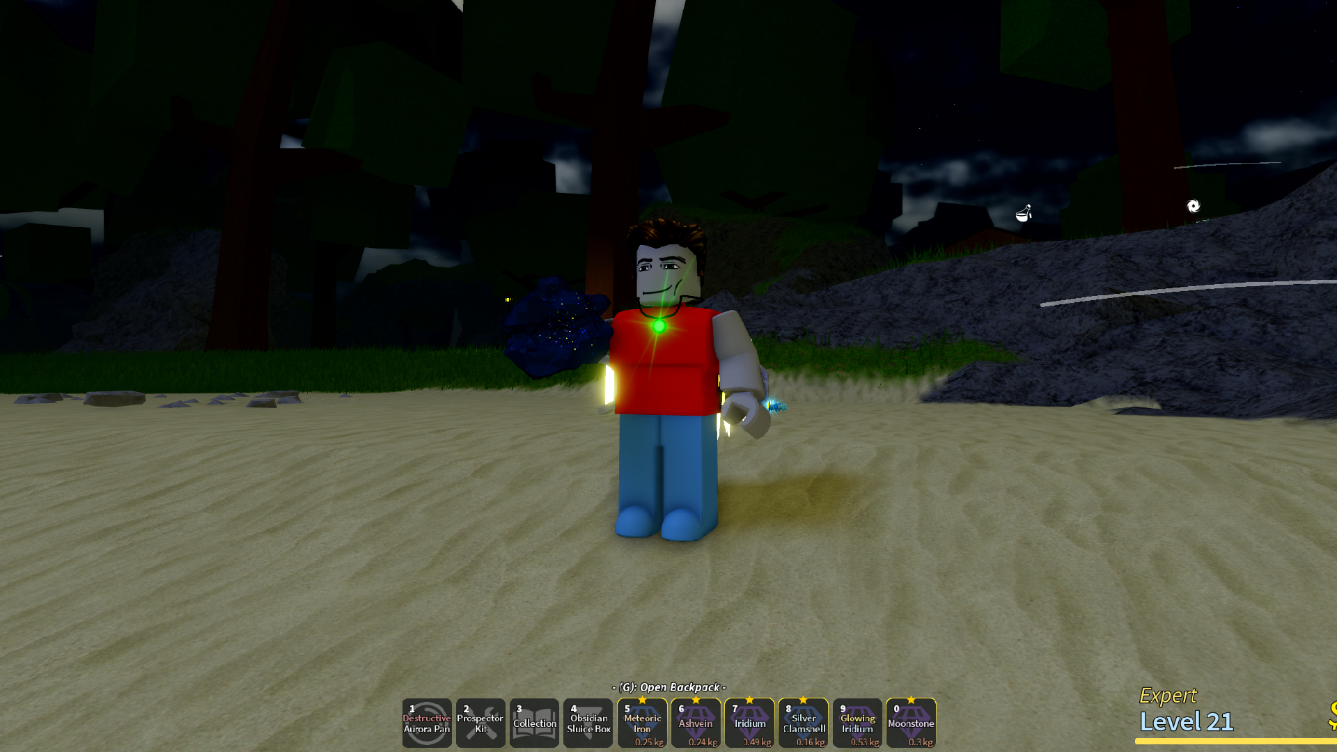 Prospecting Osmium Guide (Image via Roblox Corporation)