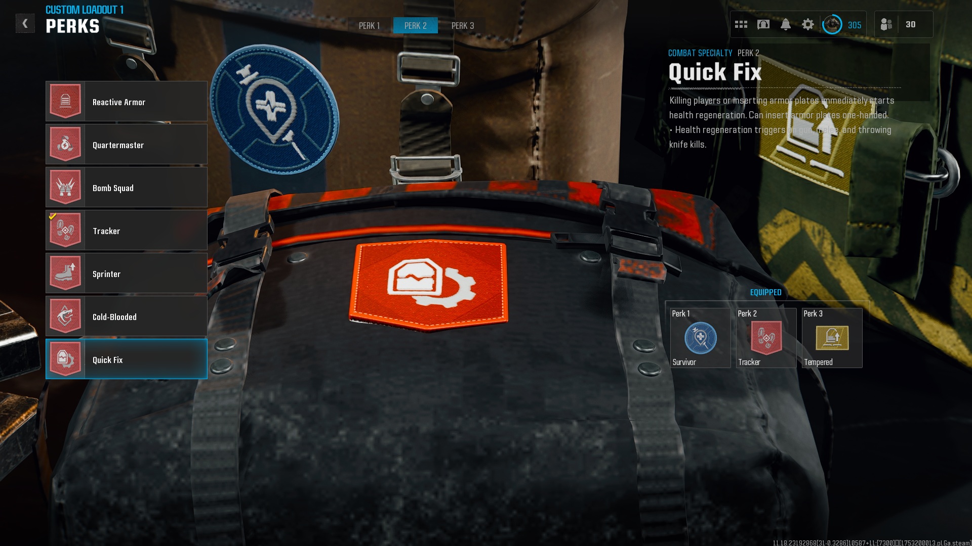 Quick Fix Perk in Warzone