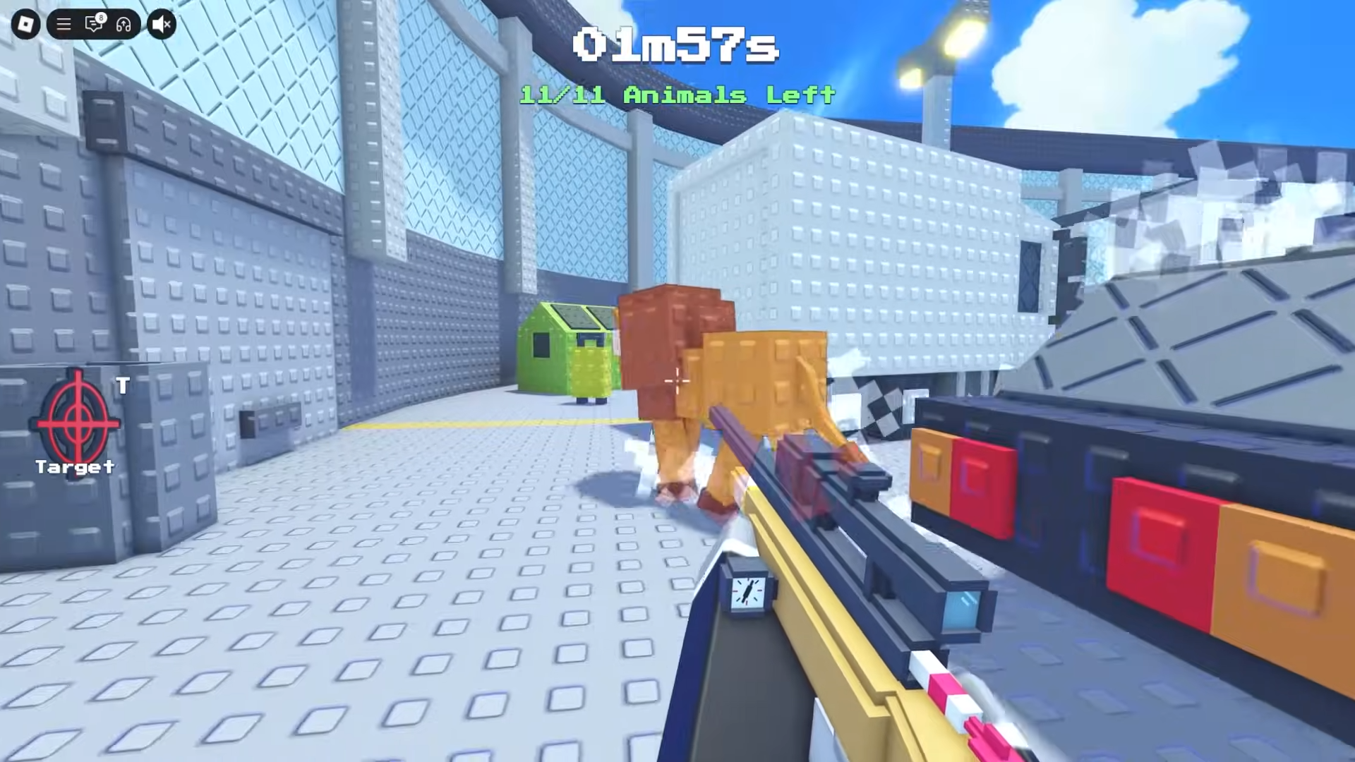 You can Hipfire the Sniper at Close Range (Image via Roblox Corporation)