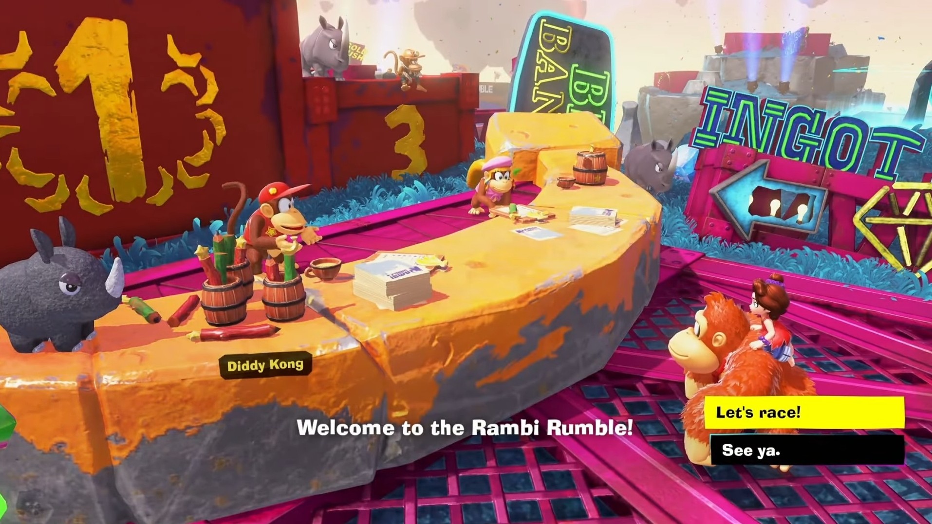 Diddy and Dixie Kong