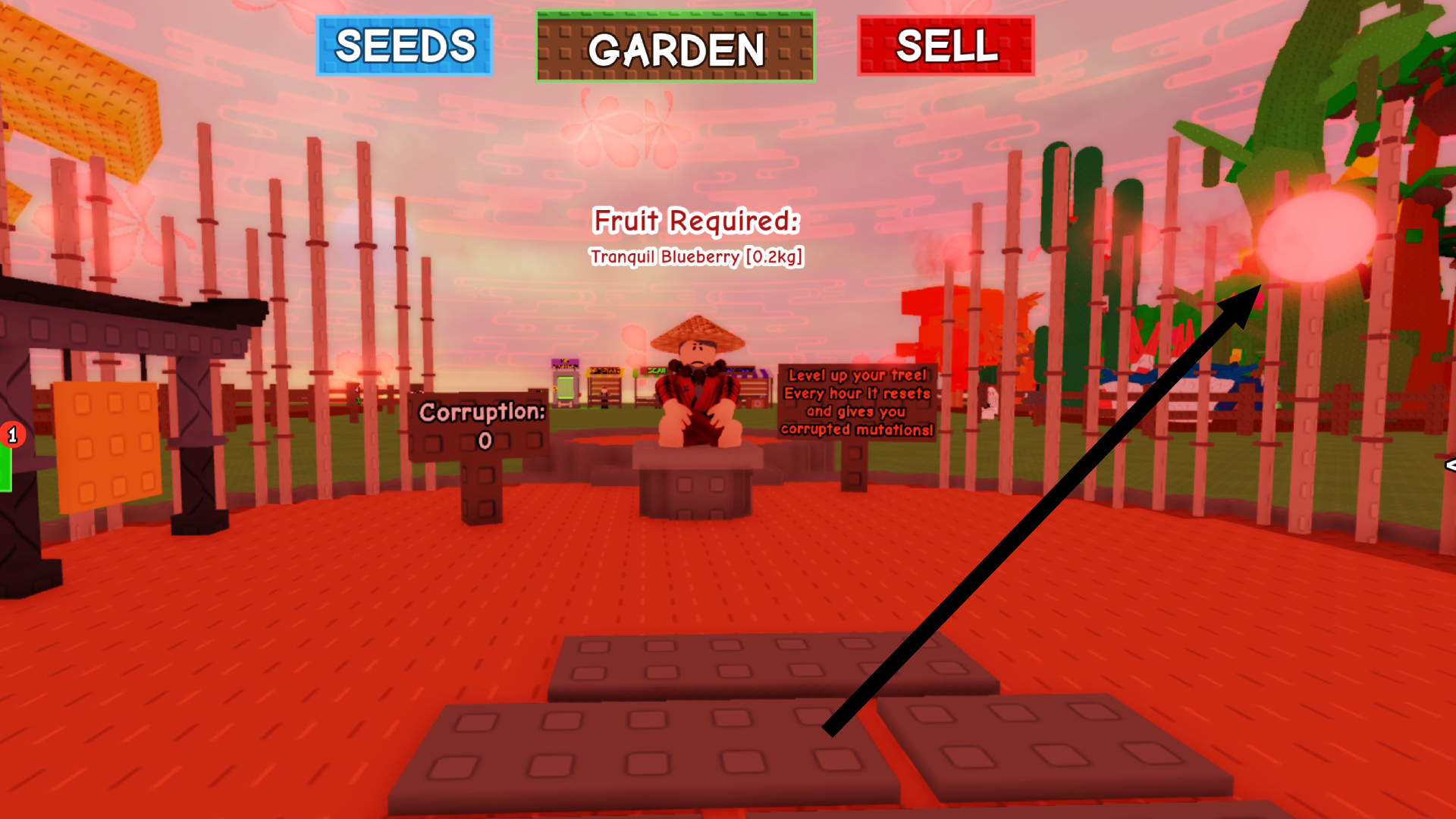 Red Corruption Sphere (Image via Roblox Corporation)