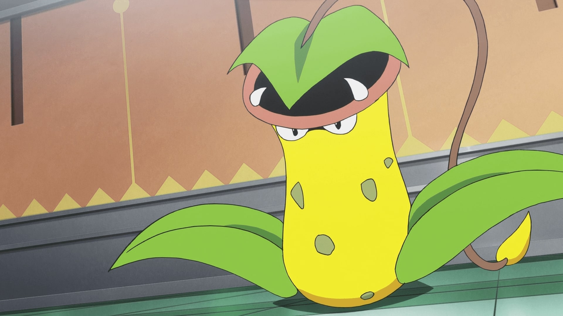Victreebel in the anime (Image via TPC)