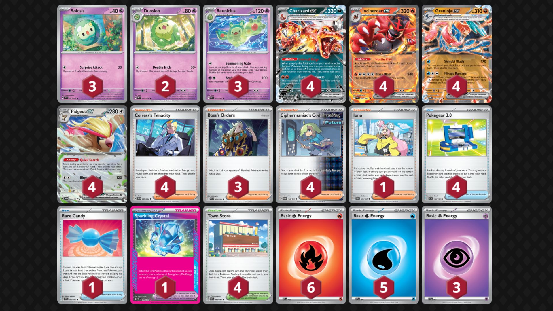 Reuniclus decklist (Image via TPC)