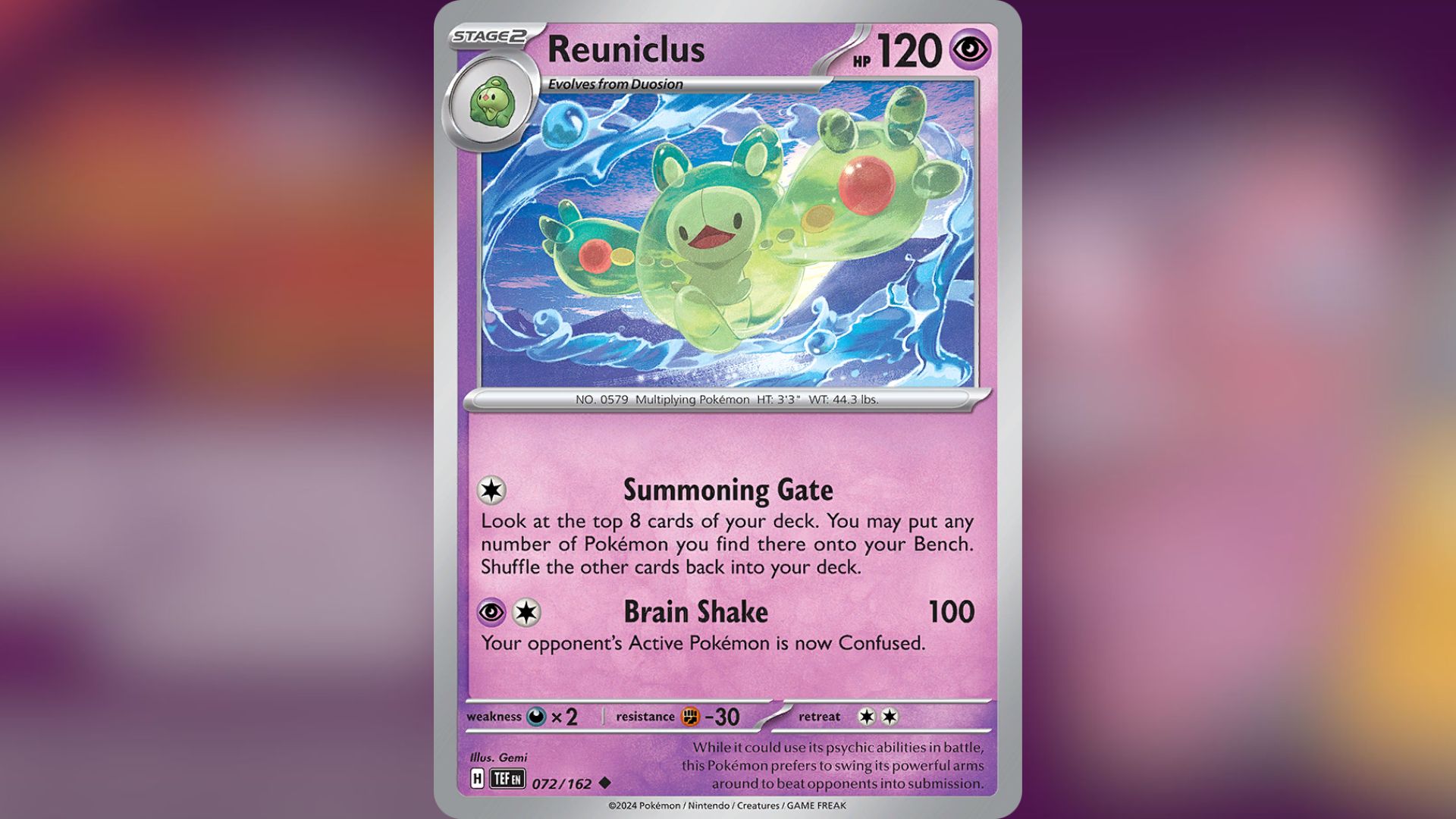 Reuniclus (Image via TPC)