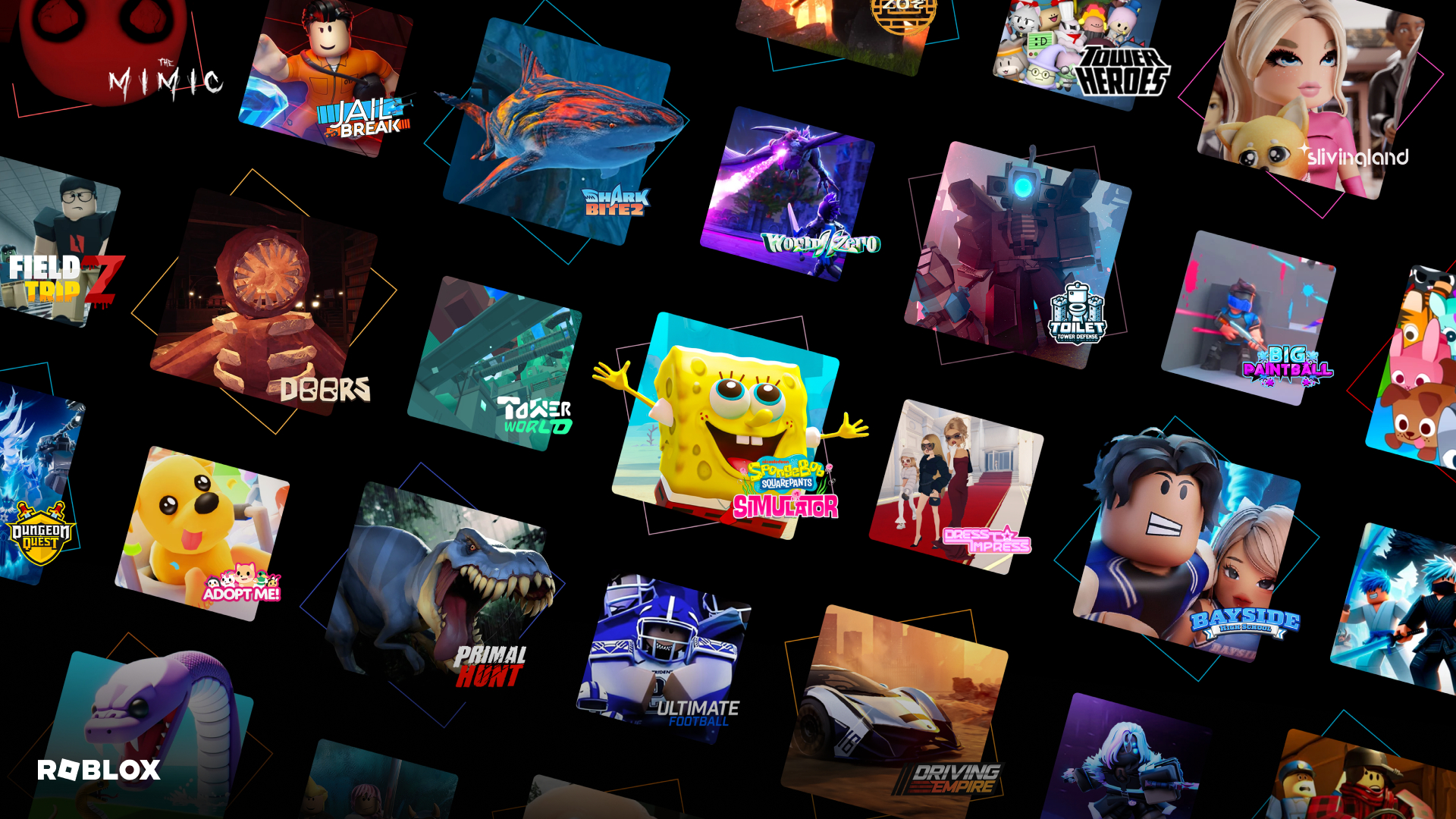 Roblox Platforms Countless Games (Image via Roblox Corporation)