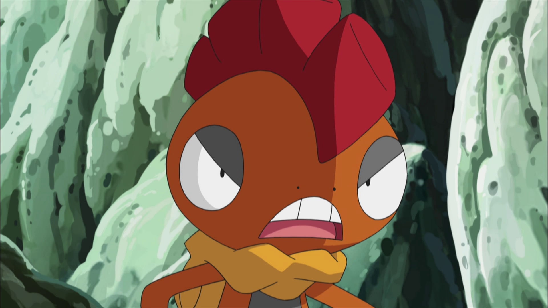 Scrafty in the anime (Image via TPC)