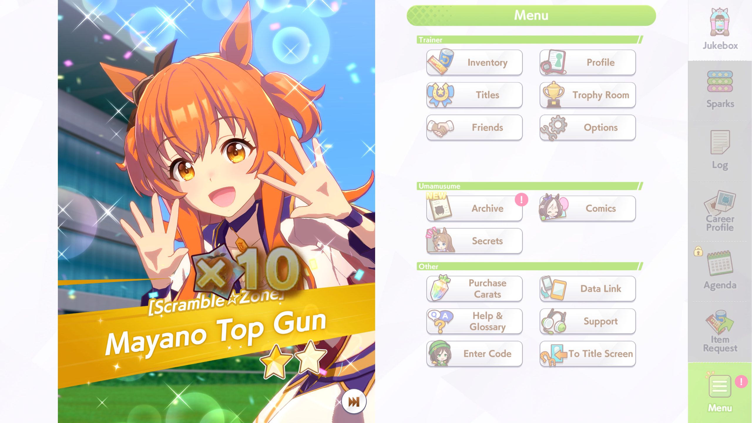 Scouts range from rarity 3-star to 1-star (Image via Cygames | Deltia's Gaming)