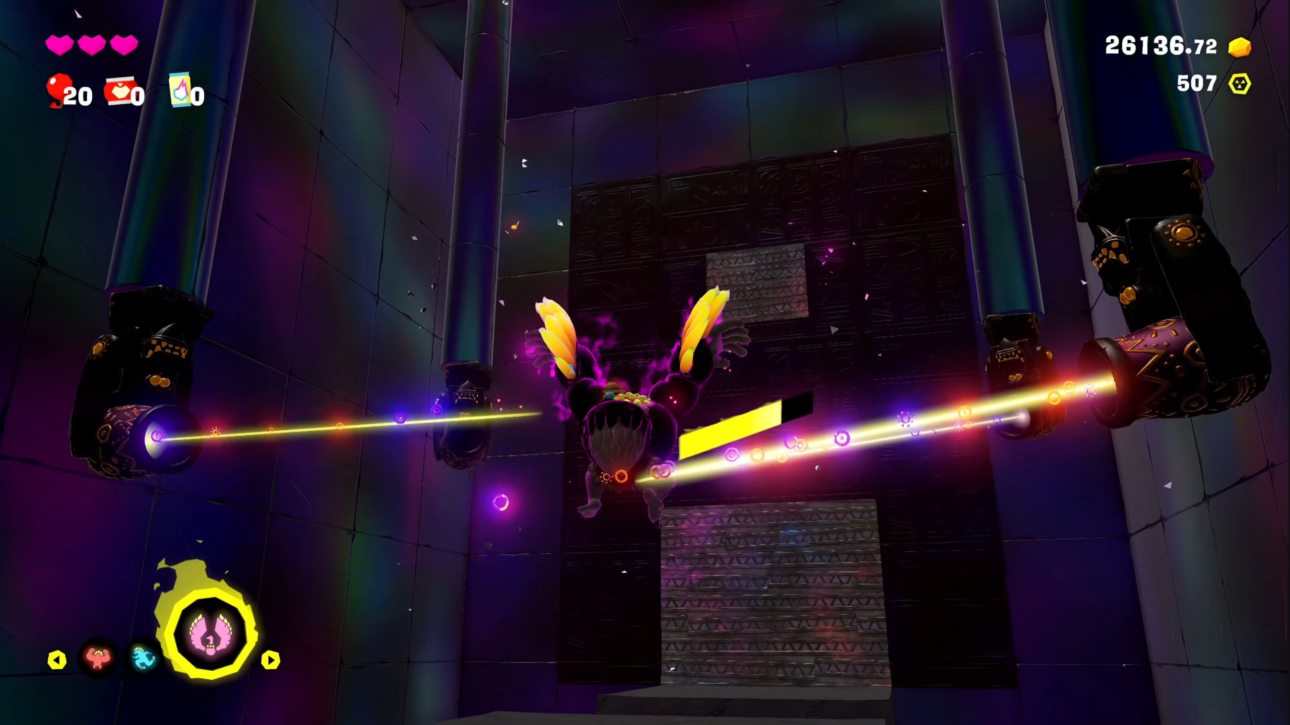 Barrier for second Banandium (Image via Nintendo | Paranoia's Dungeon/YouTube)