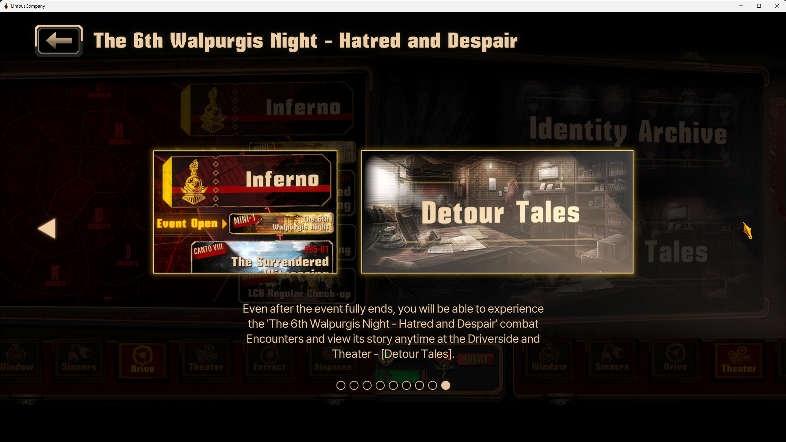 The 6th Walpurgisnacht Theatre Mode (Image via Project Moon | Deltia's Gaming)