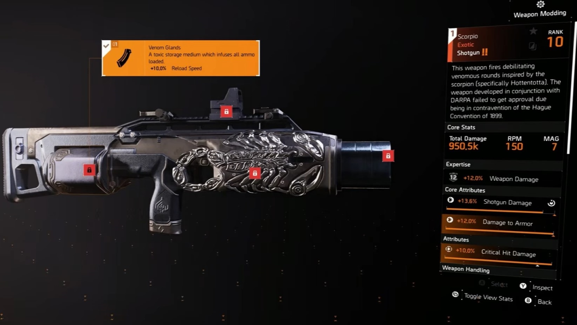 The status shotgun (Source: Ubisoft | @TheGamingBrigadeTV/YouTube)