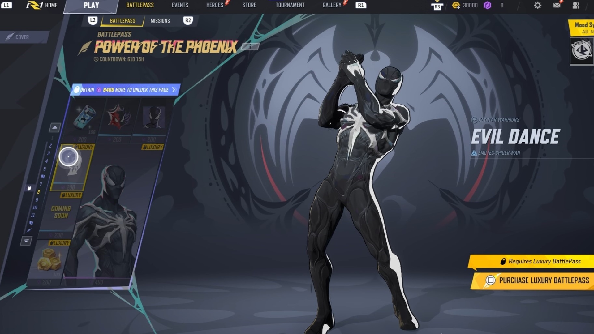 The coolest Spidey suit (Source: NetEase Games)