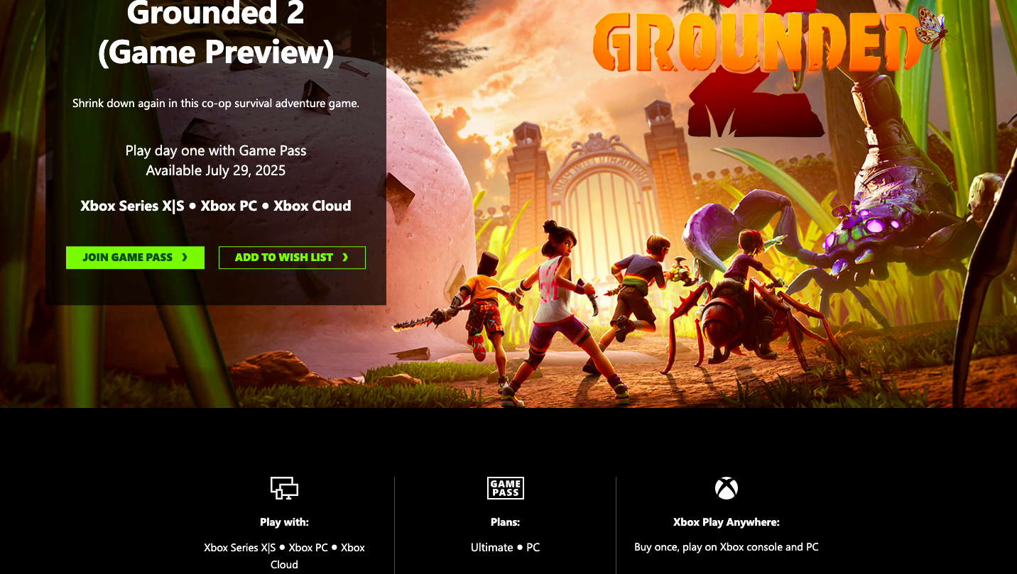 You can dive into the game on July 29, 2025 (Image via Xbox Game Studios)