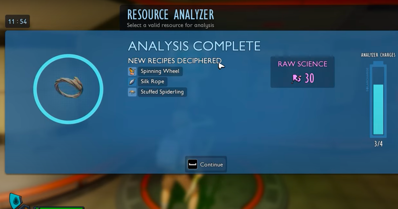 Unlock the Spinning Wheel Recipe (Image via Xbox Games Studio | HeRo Survival Guides/YouTube)
