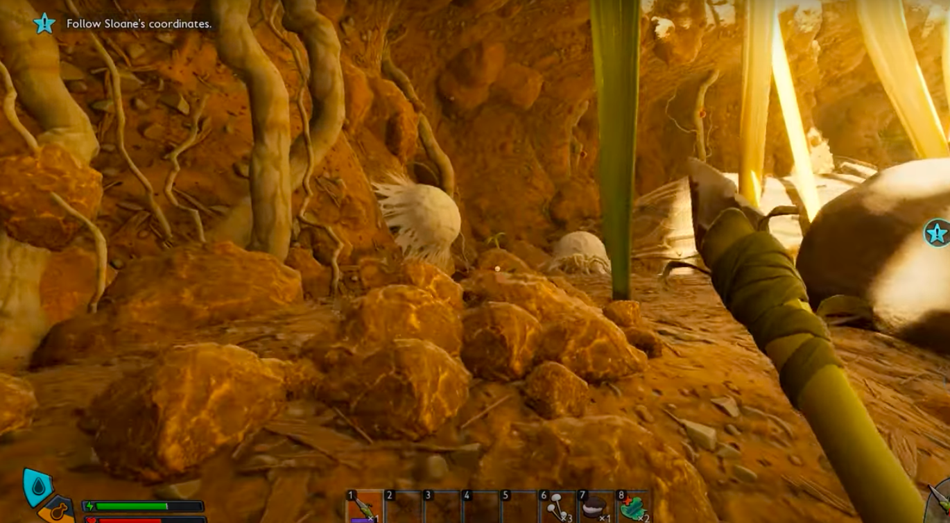 Collect the web fiber (Image via Xbox Games Studio | HeRo Survival Guides/YouTube)