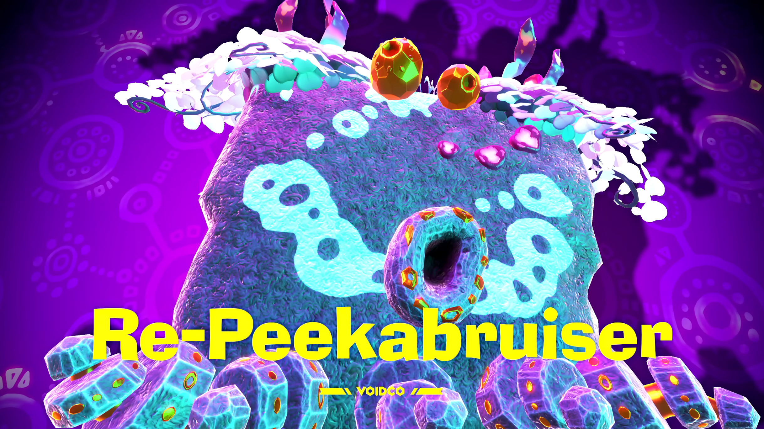 Re-Peekabruiser Boss battle in Donkey Kong Bananza (Image via Nintendo)