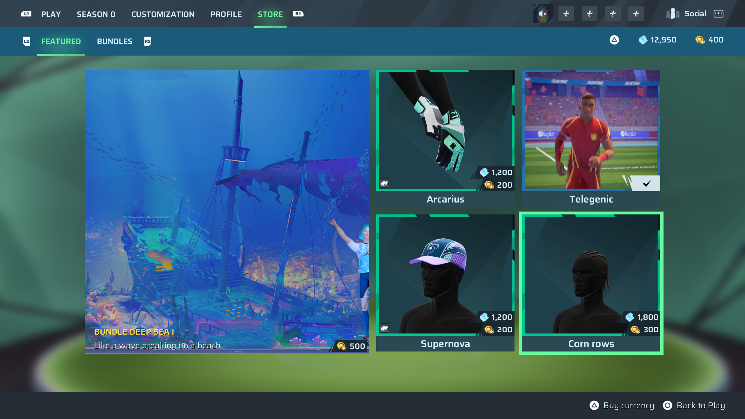 Buy items from the store (Image via Sloclap | Deltia's Gaming)
