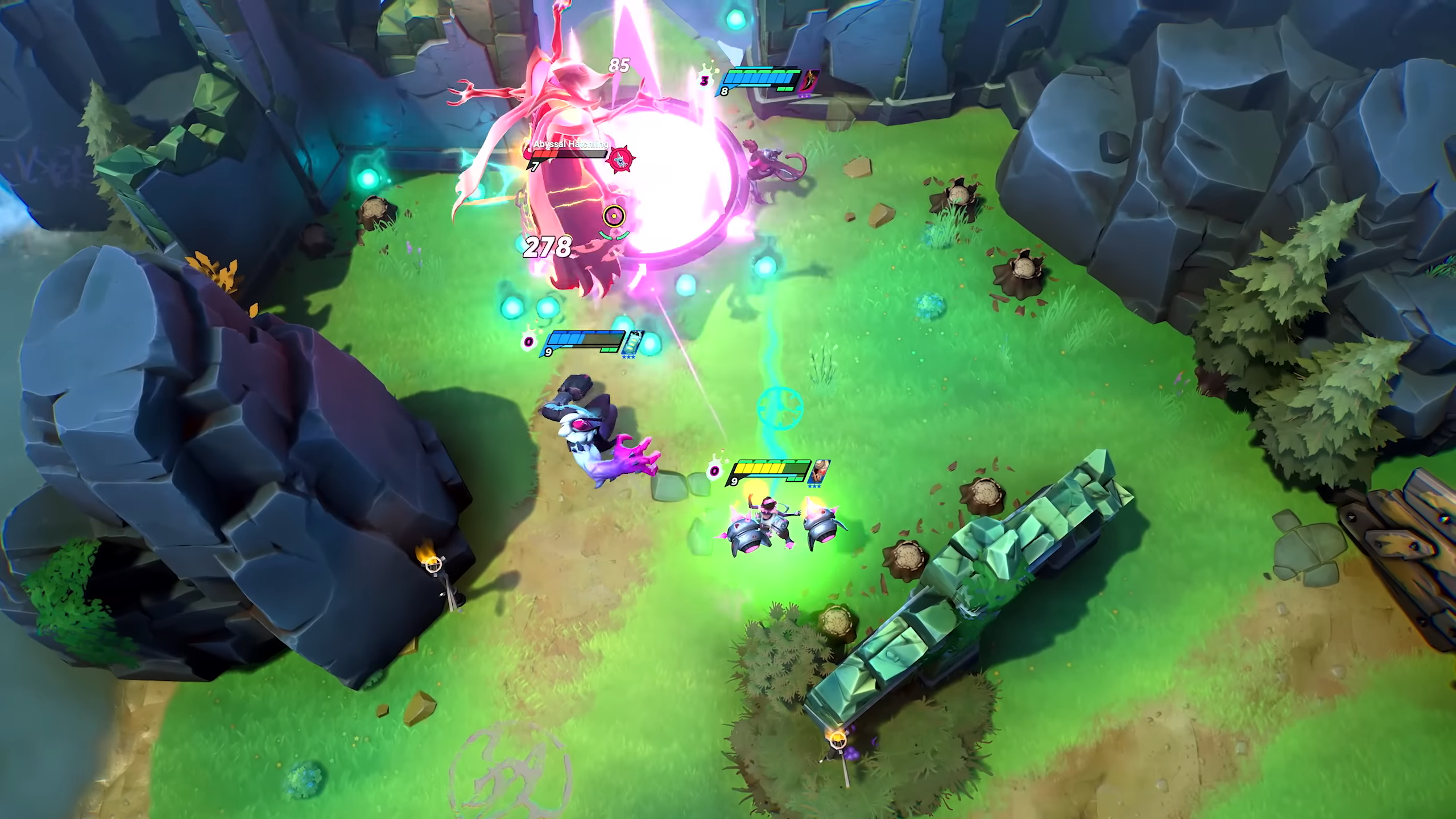 Kill the strongest team to gain more RP (Image via Theorycraft Games)