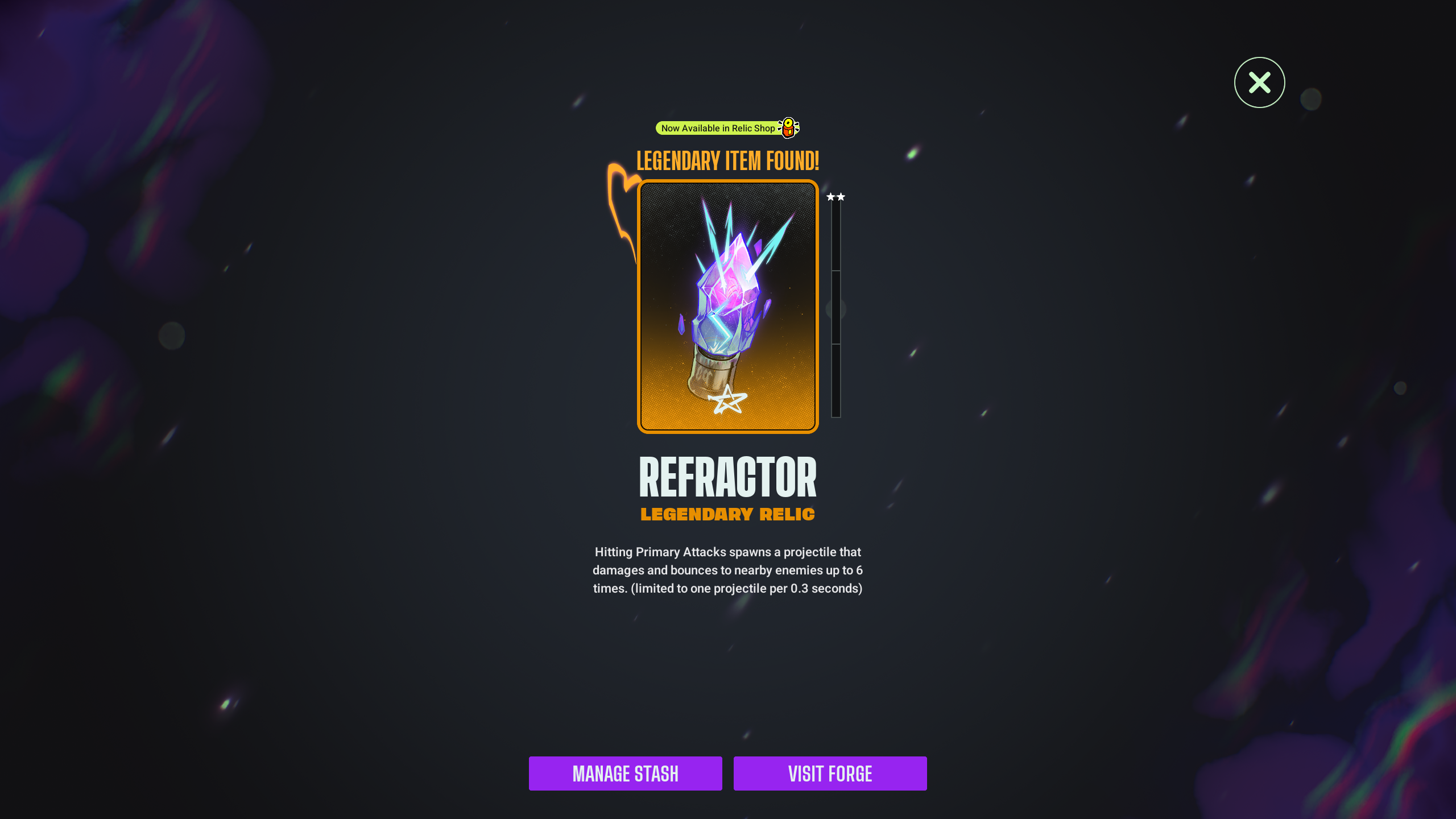 Open the Prismatic Capsules to get more items (Image via Theorycraft Games | Deltia's Gaming)