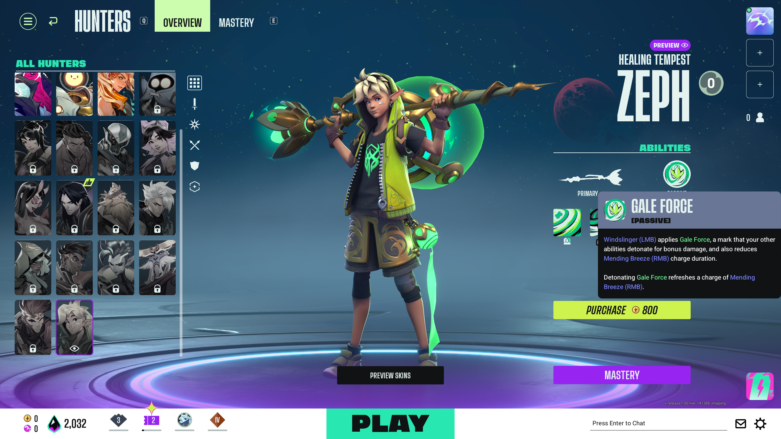 Gale Force Ability (Image via Theorycraft Games | Deltia's Gaming)