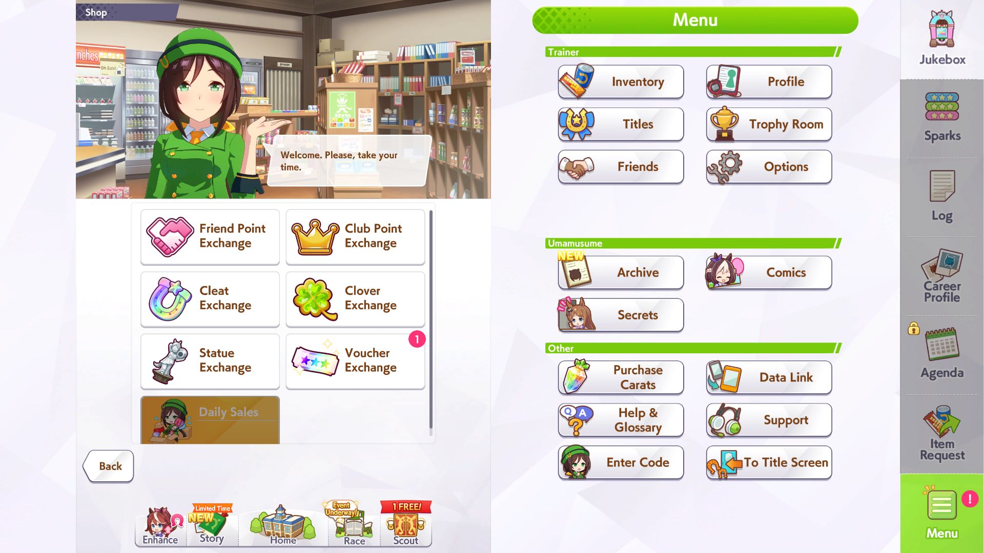Umamusume shop