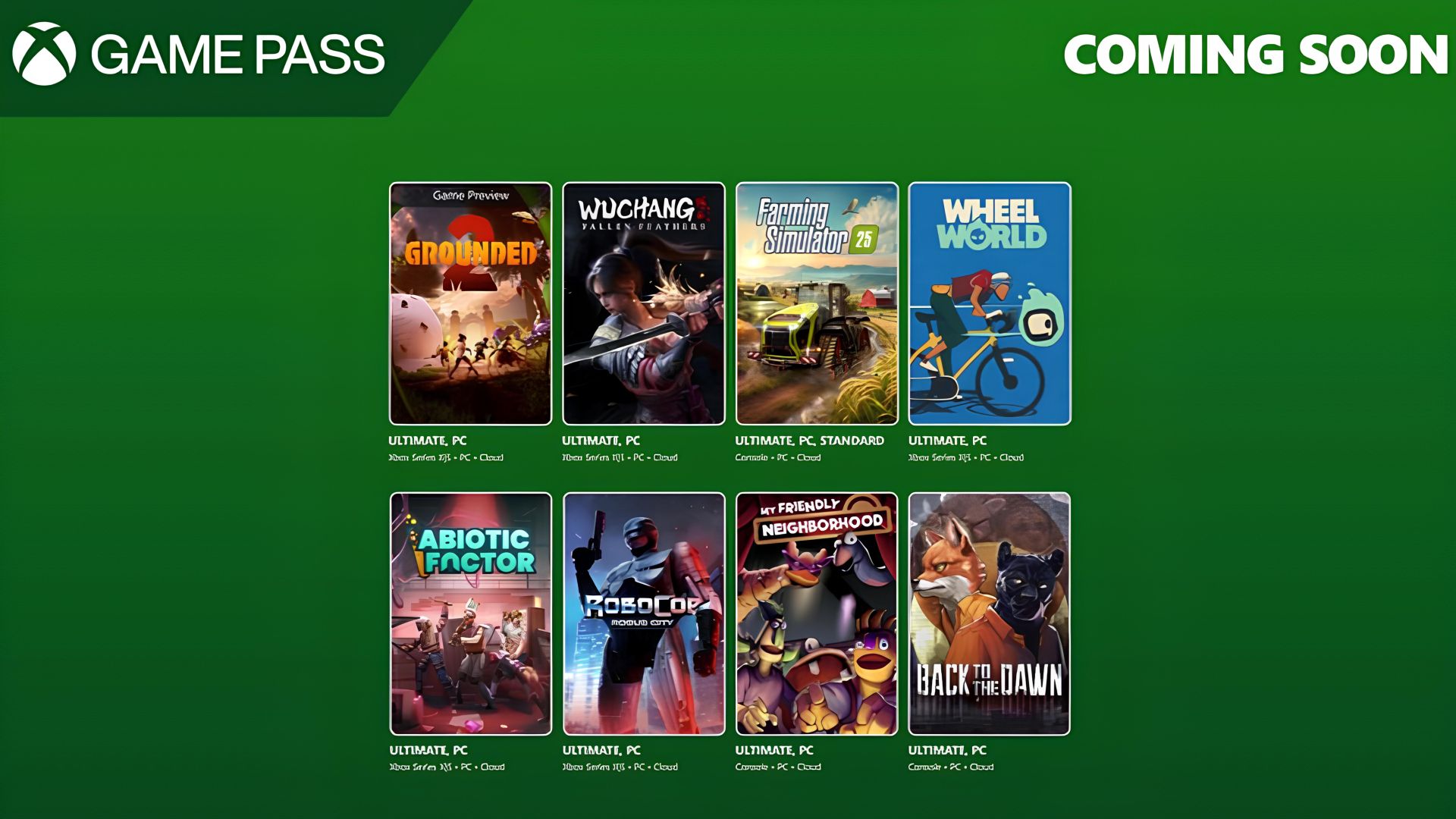 Xbox Game Pass: July 2025 Wave 2 Lineup