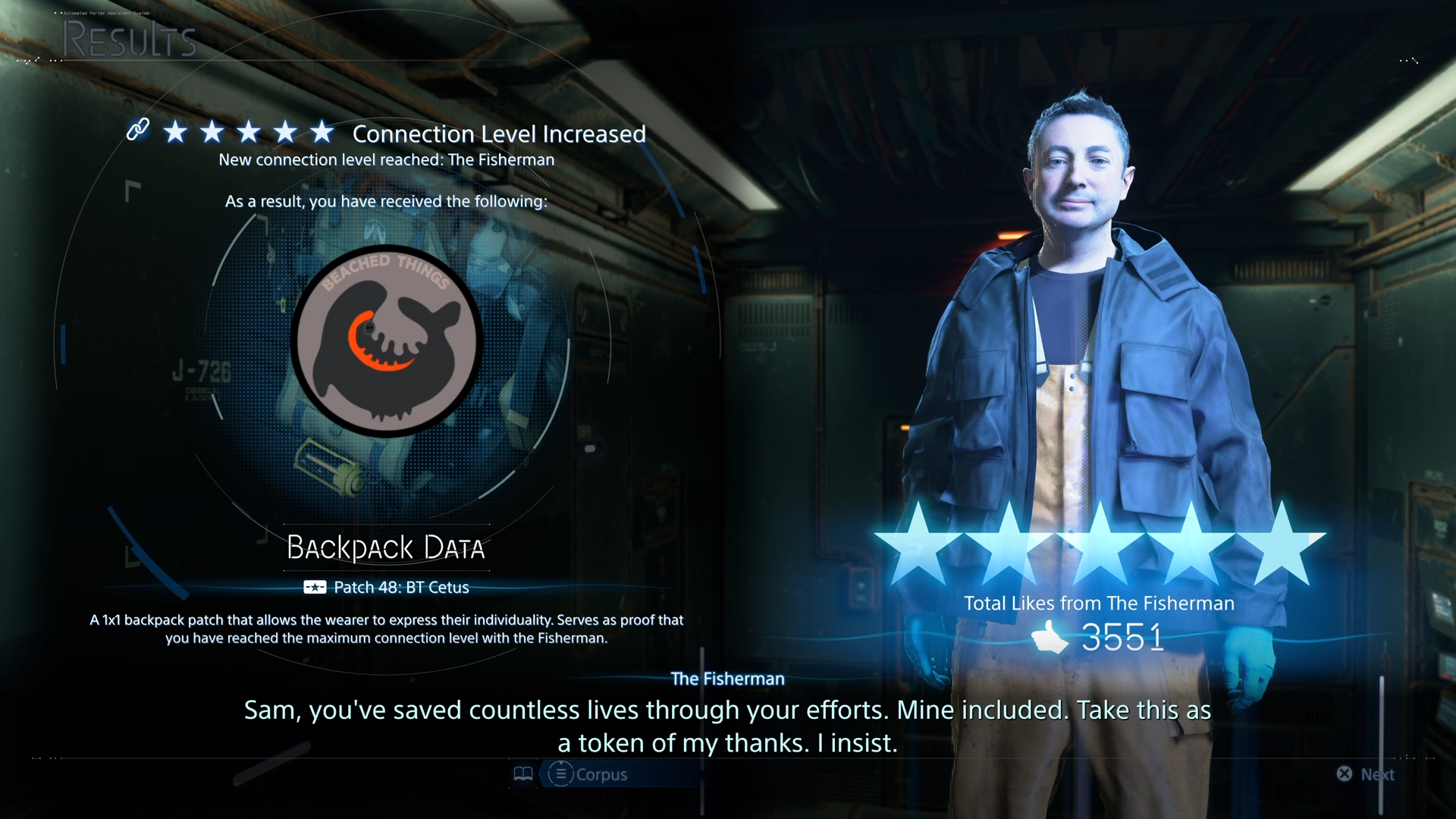 BT Cerus PatchThe Musician's SSS Post (Source: Kojima Productions | Deltia's Gaming)