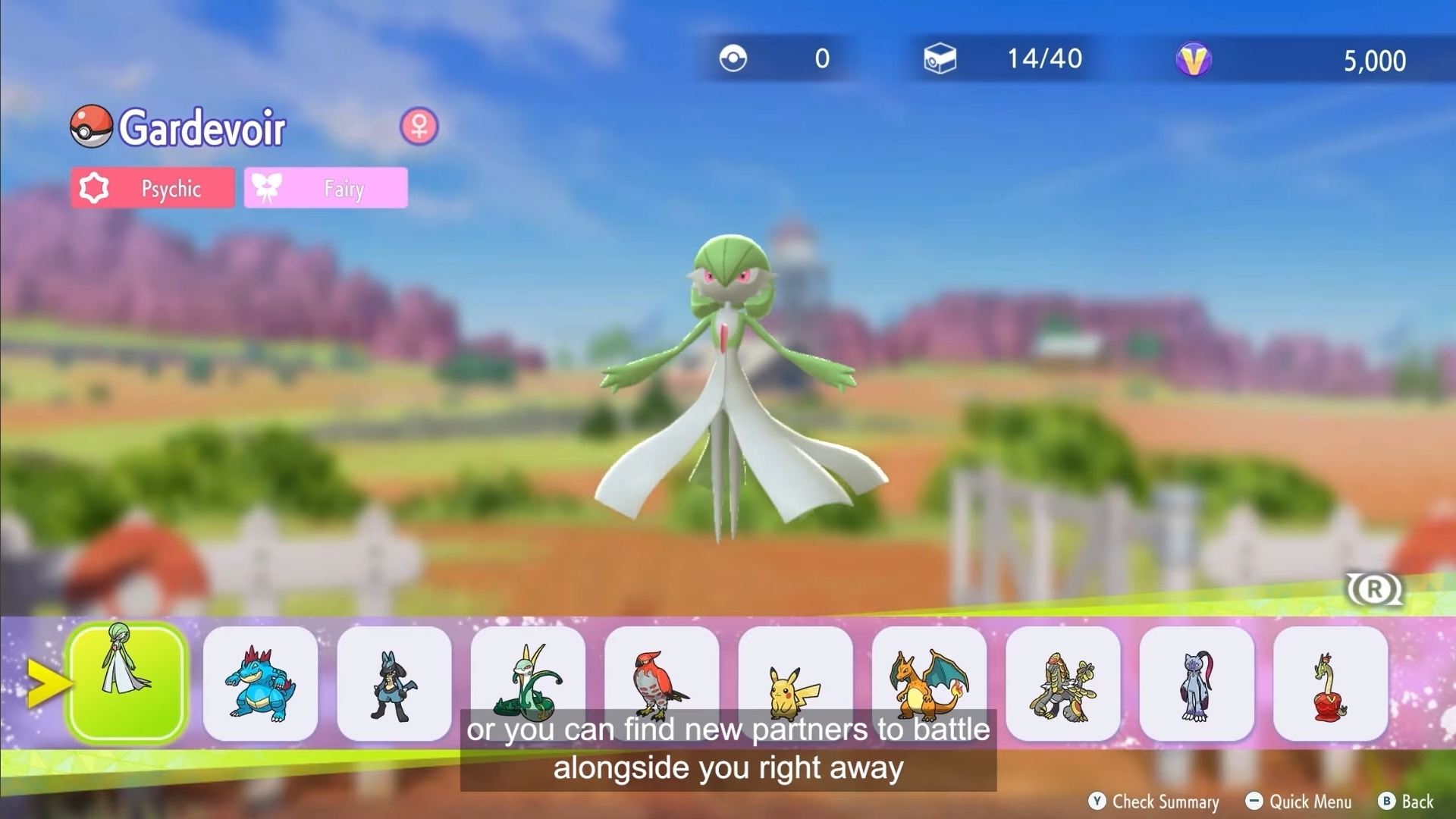 Pokemon Champions roster (Image via TPC)