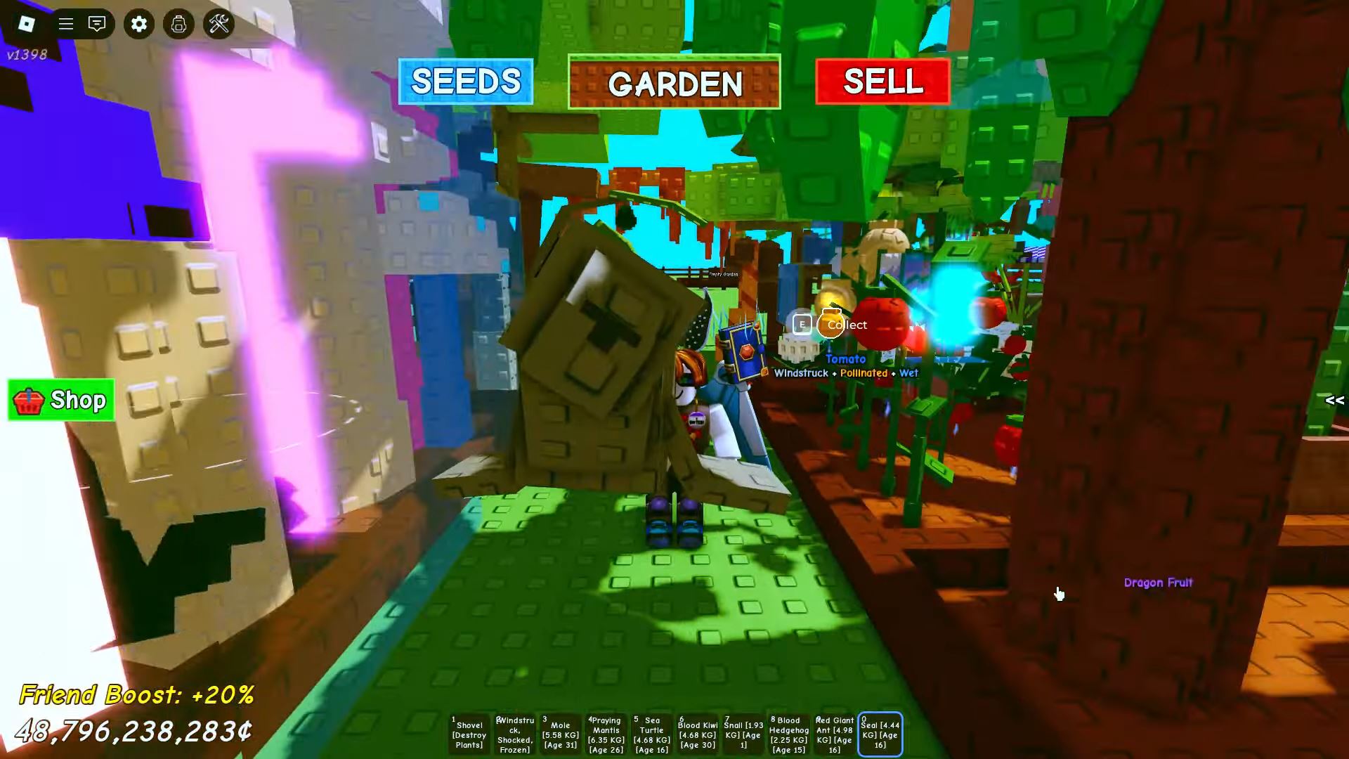 Seal in Grow a Garden (Image via Roblox)