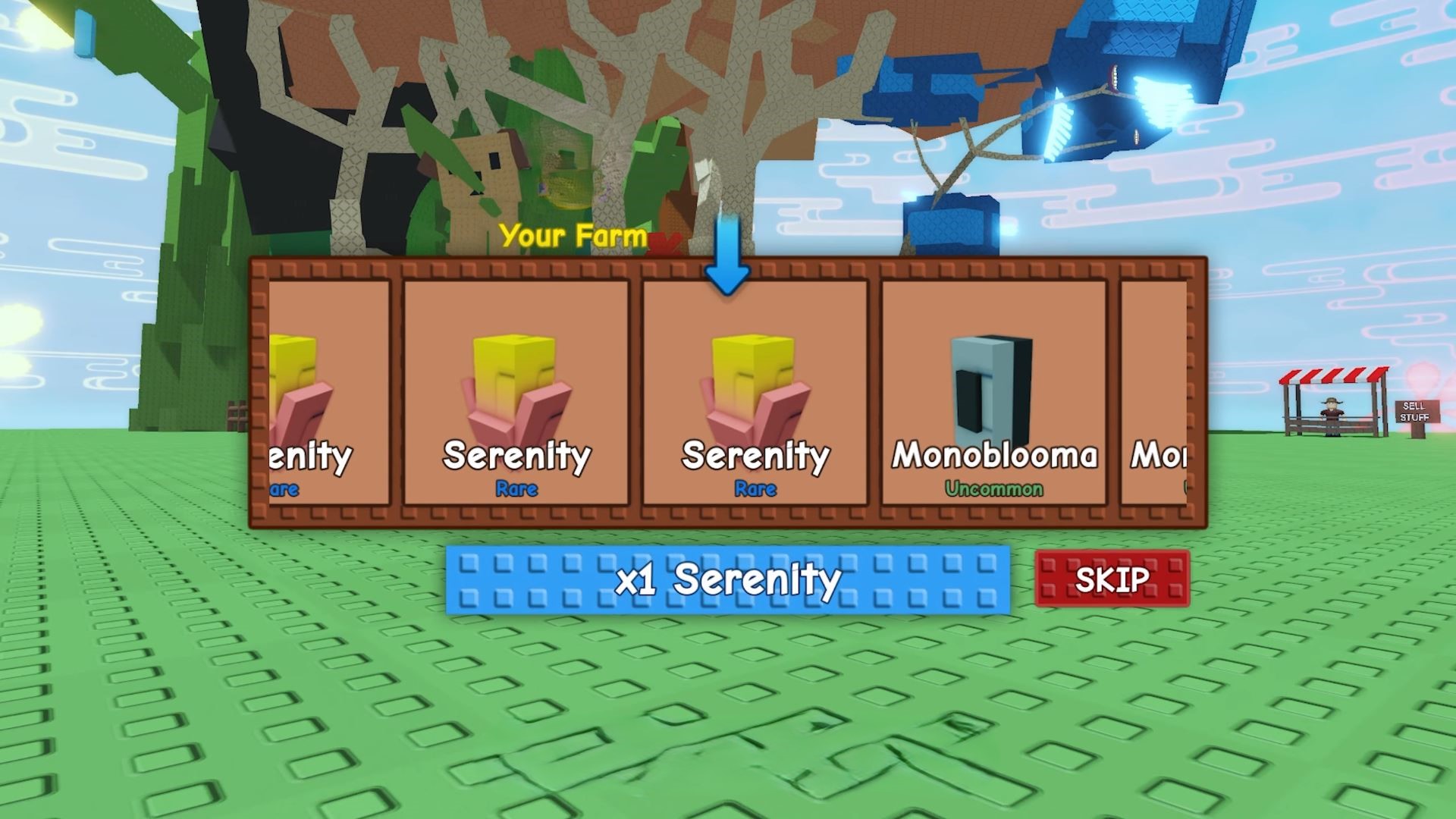 Serenity from zen seed pack (Image via Roblox)