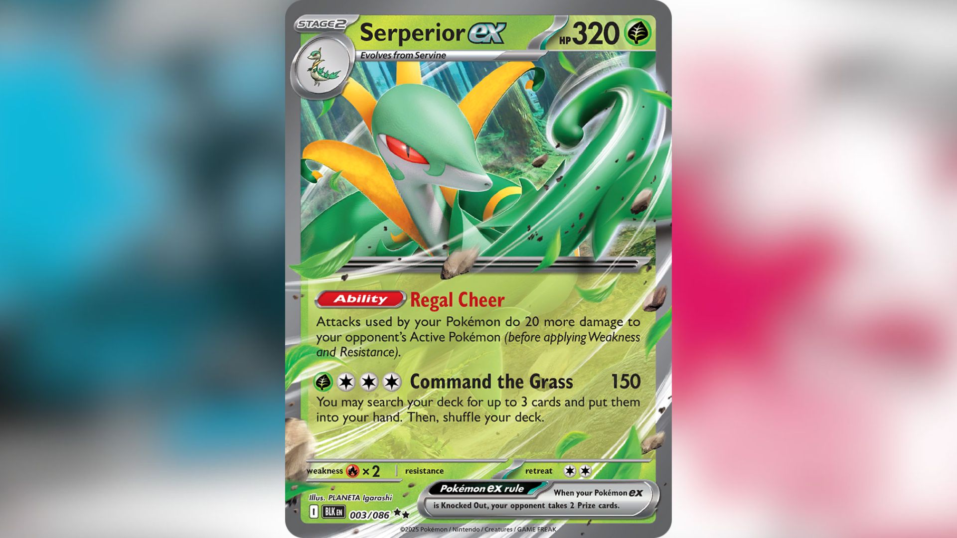 Serperior ex (Image via TPC)