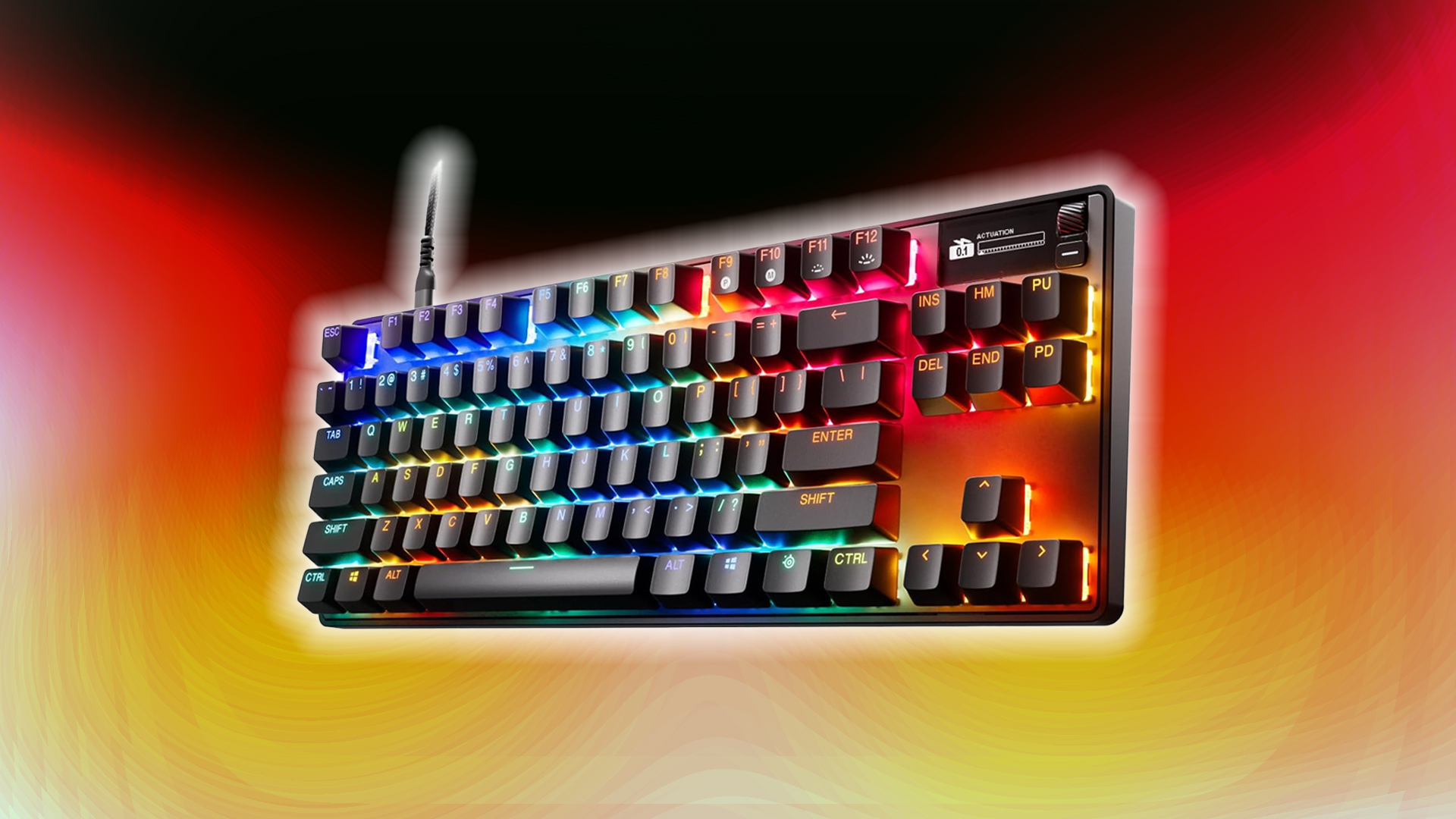 Image showing the SteelSeries TKL keyboard