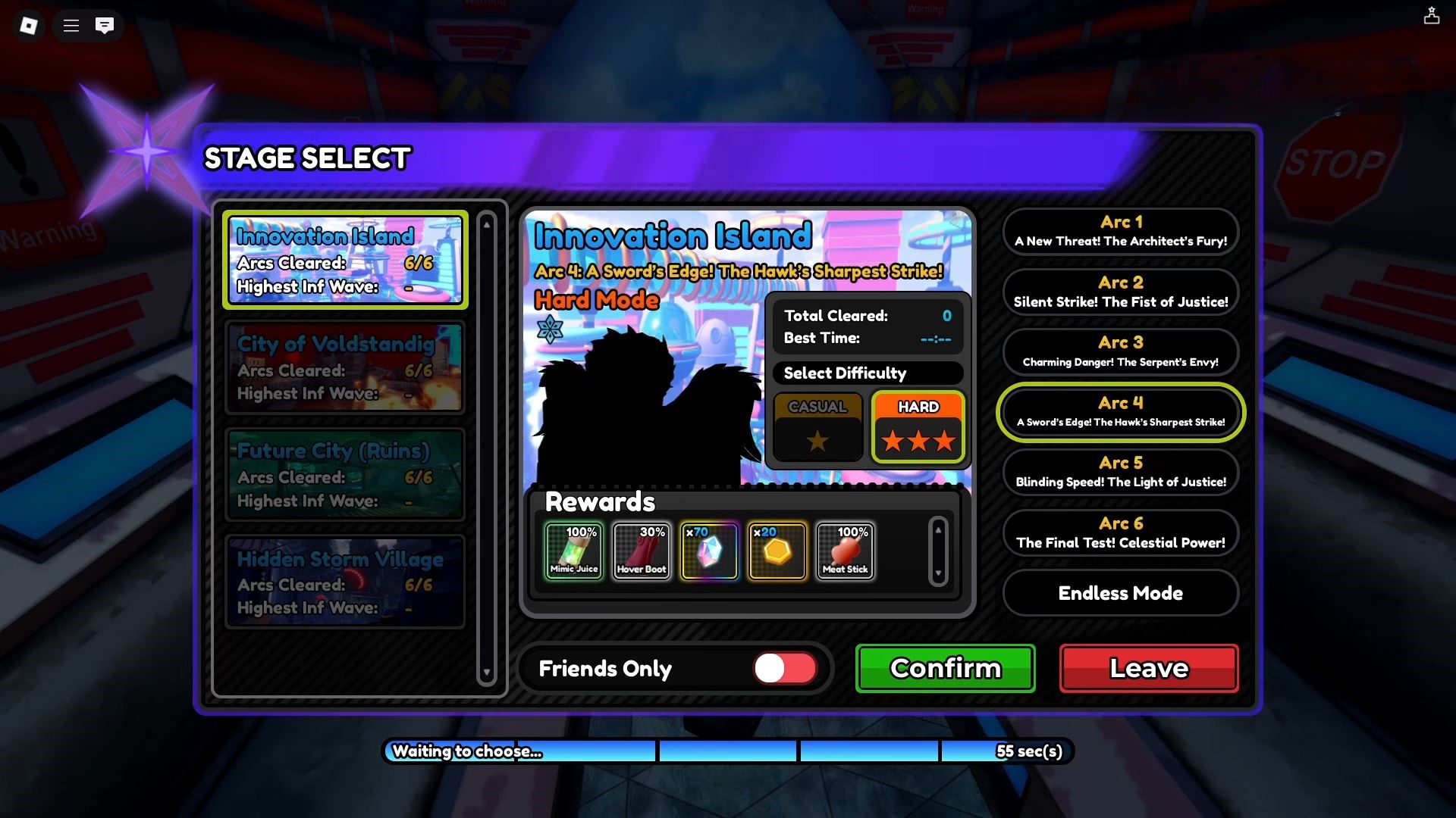 Story Mode (Image via Roblox)
