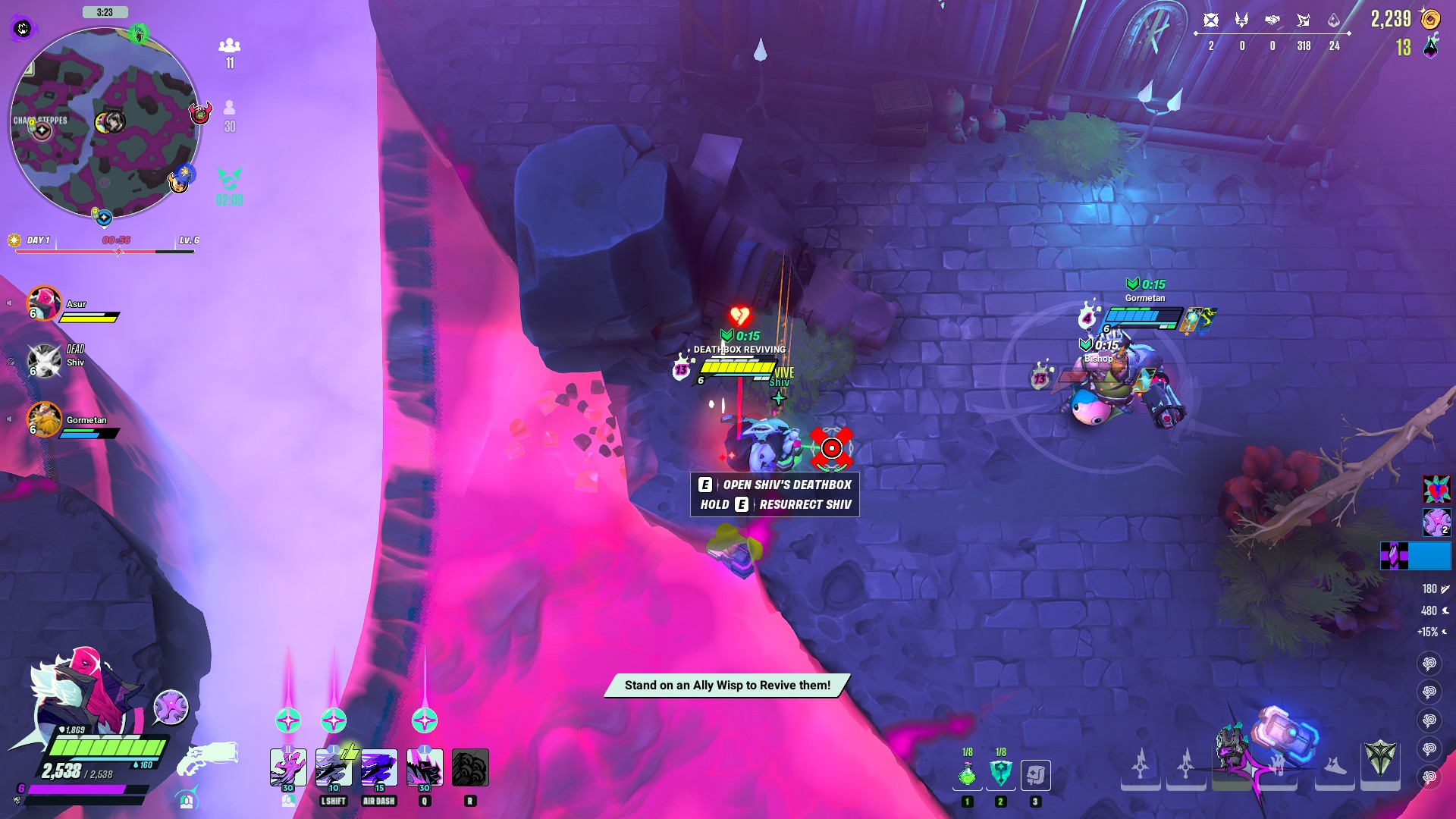 Deathbox reviving