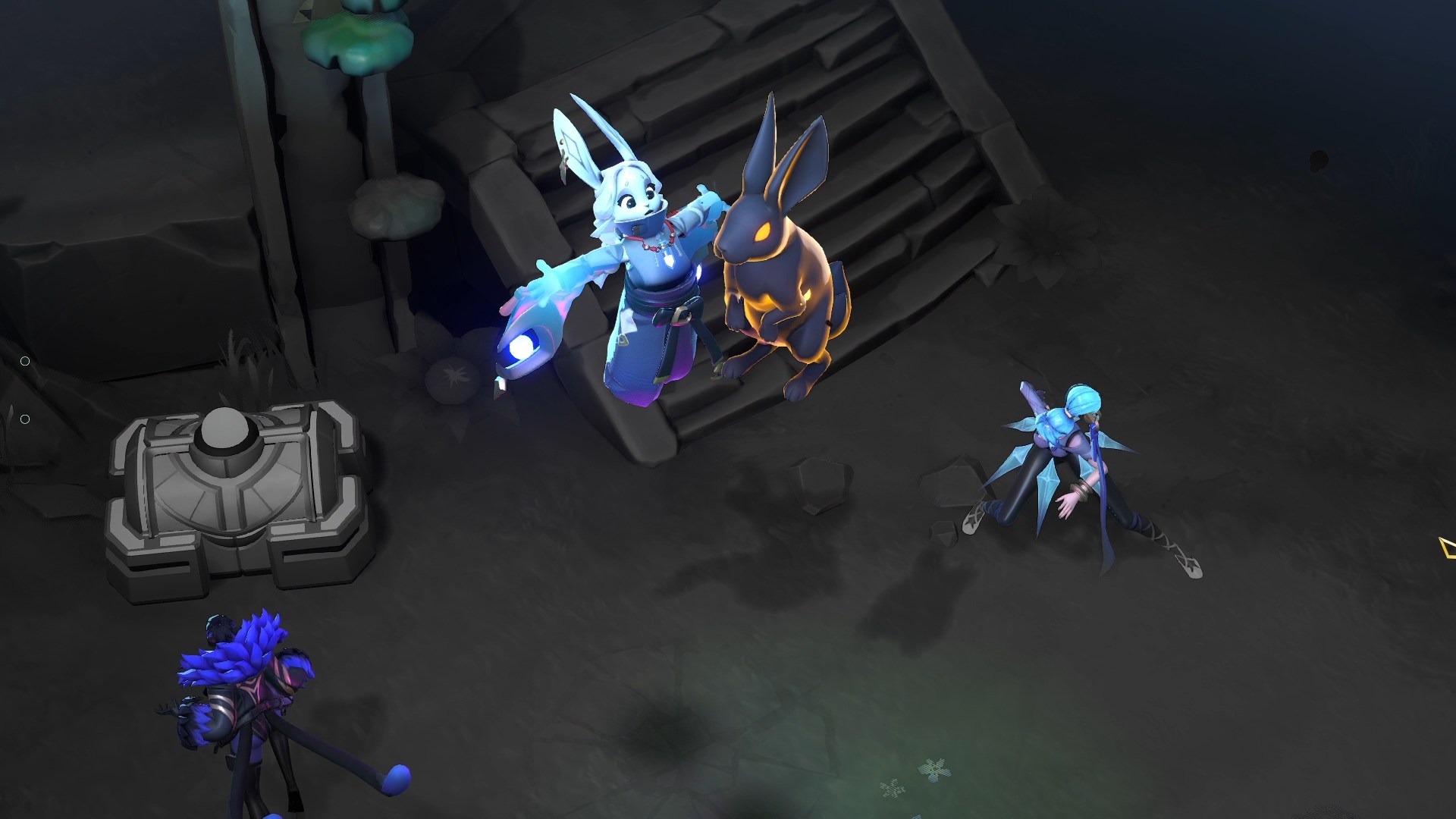Support your team with Elluna's Abilities