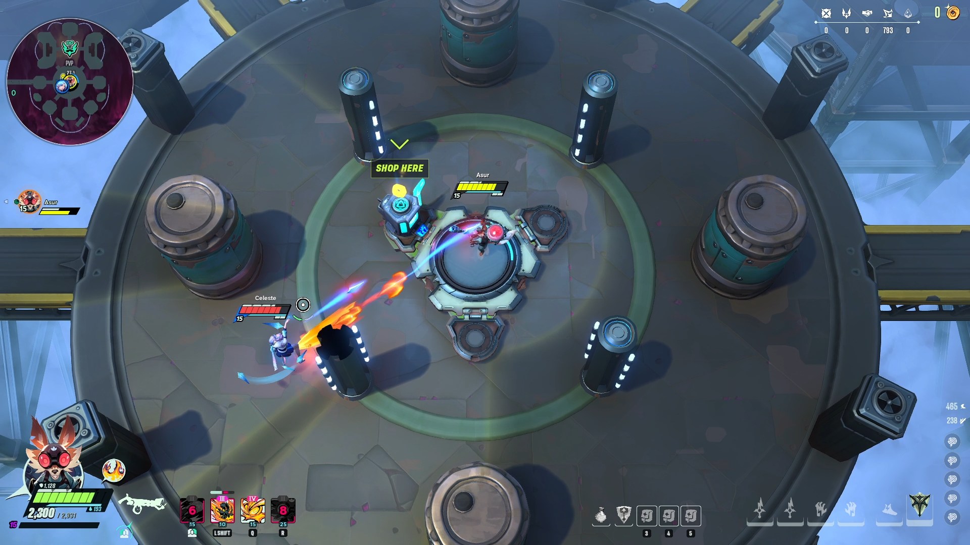 Embry Bolt slows enemies on hit