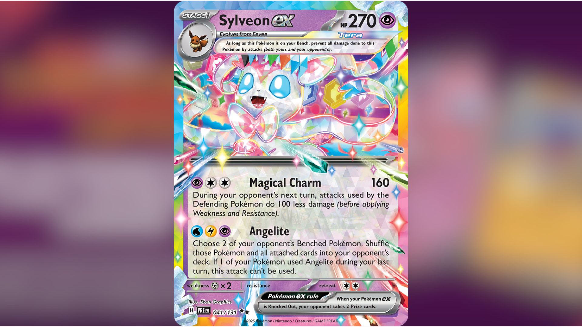 Sylveon ex (Image via TPC)
