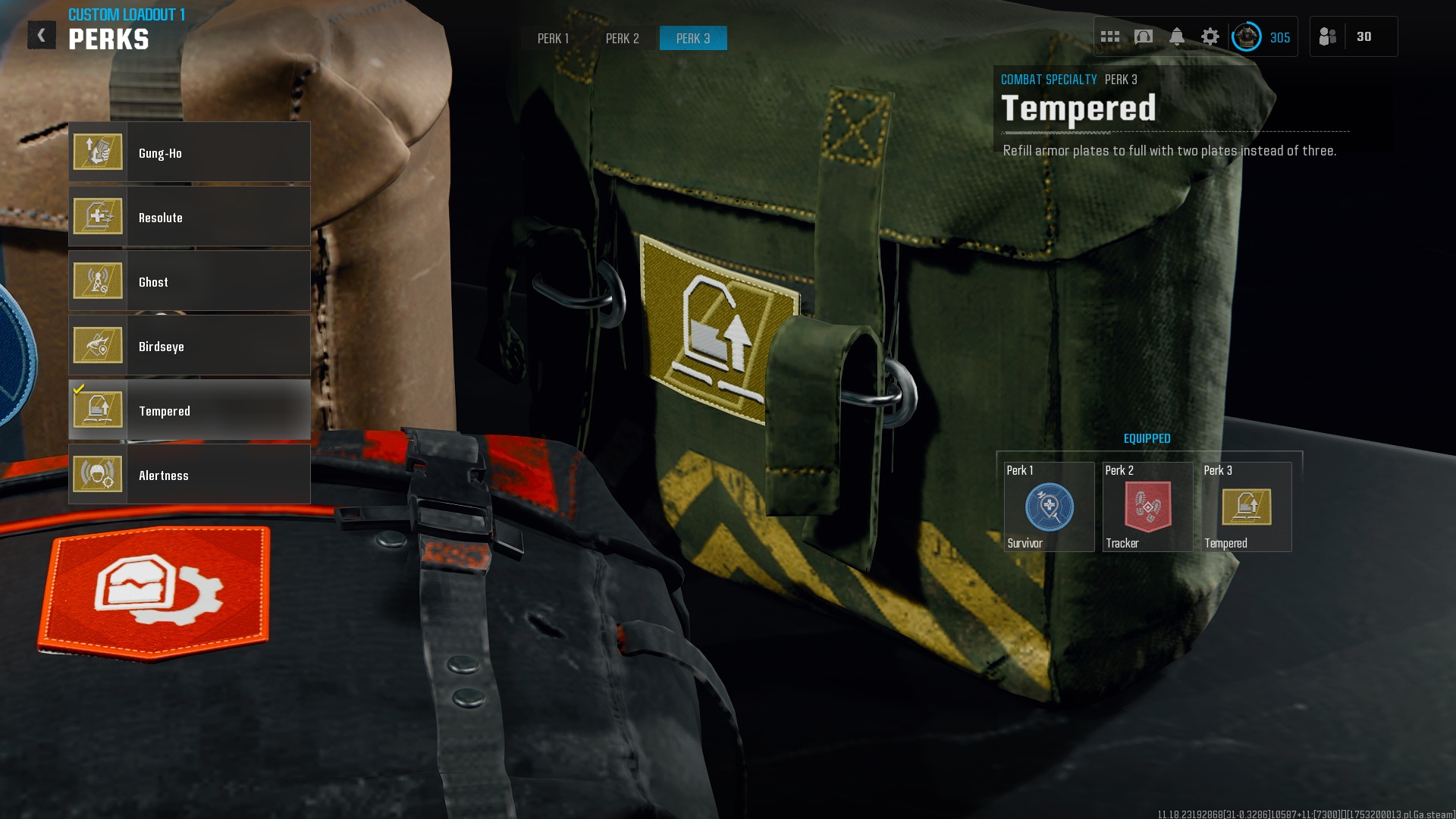 Tempered Perk in Warzone