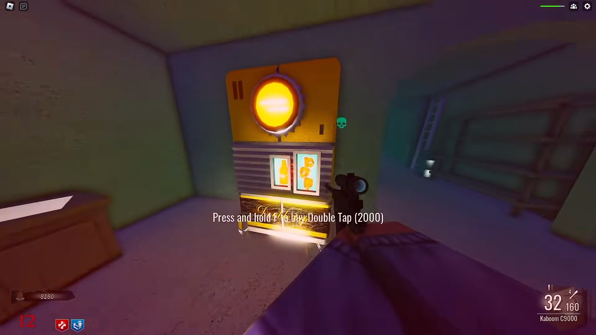 Buy Perk-a-Colas to buff yourself (Image via Roblox Corporation)