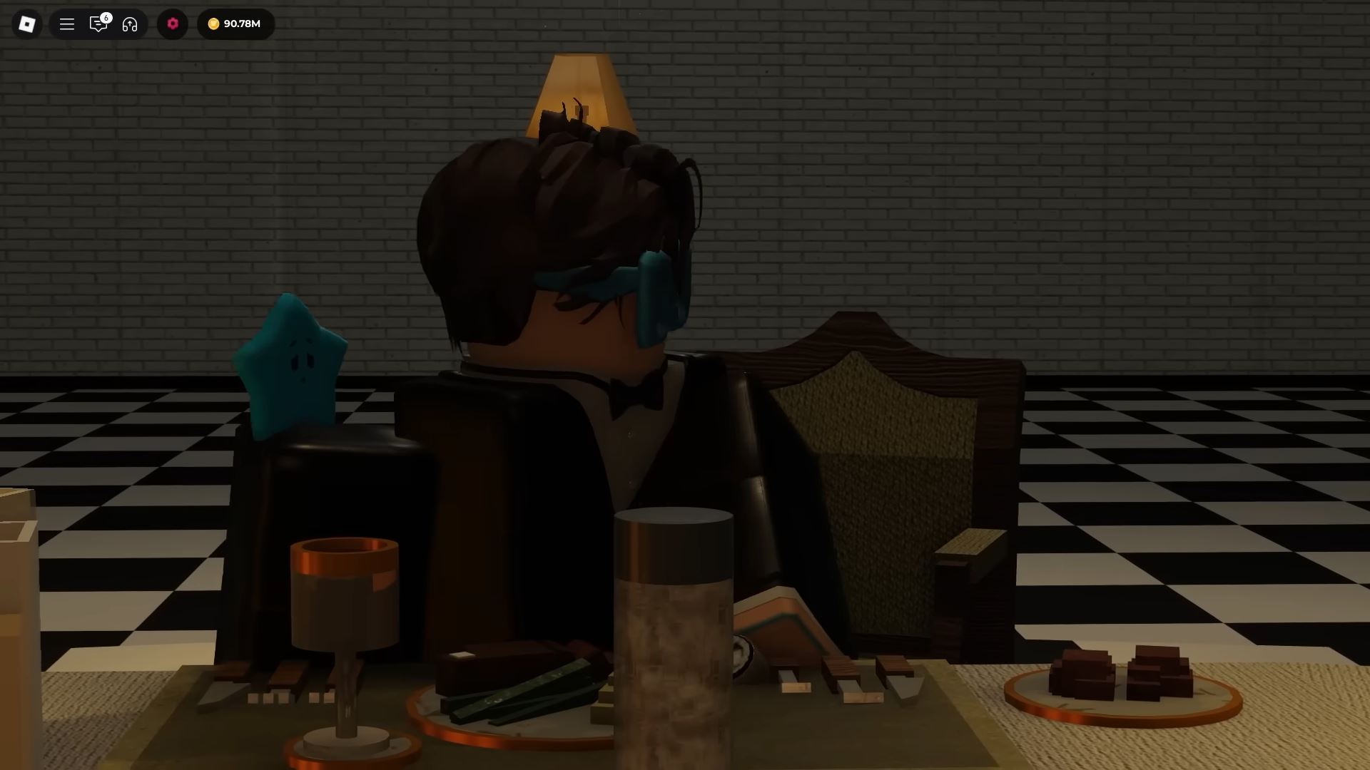 The Last Dinner Ink Game Cutscene (Image via Roblox)