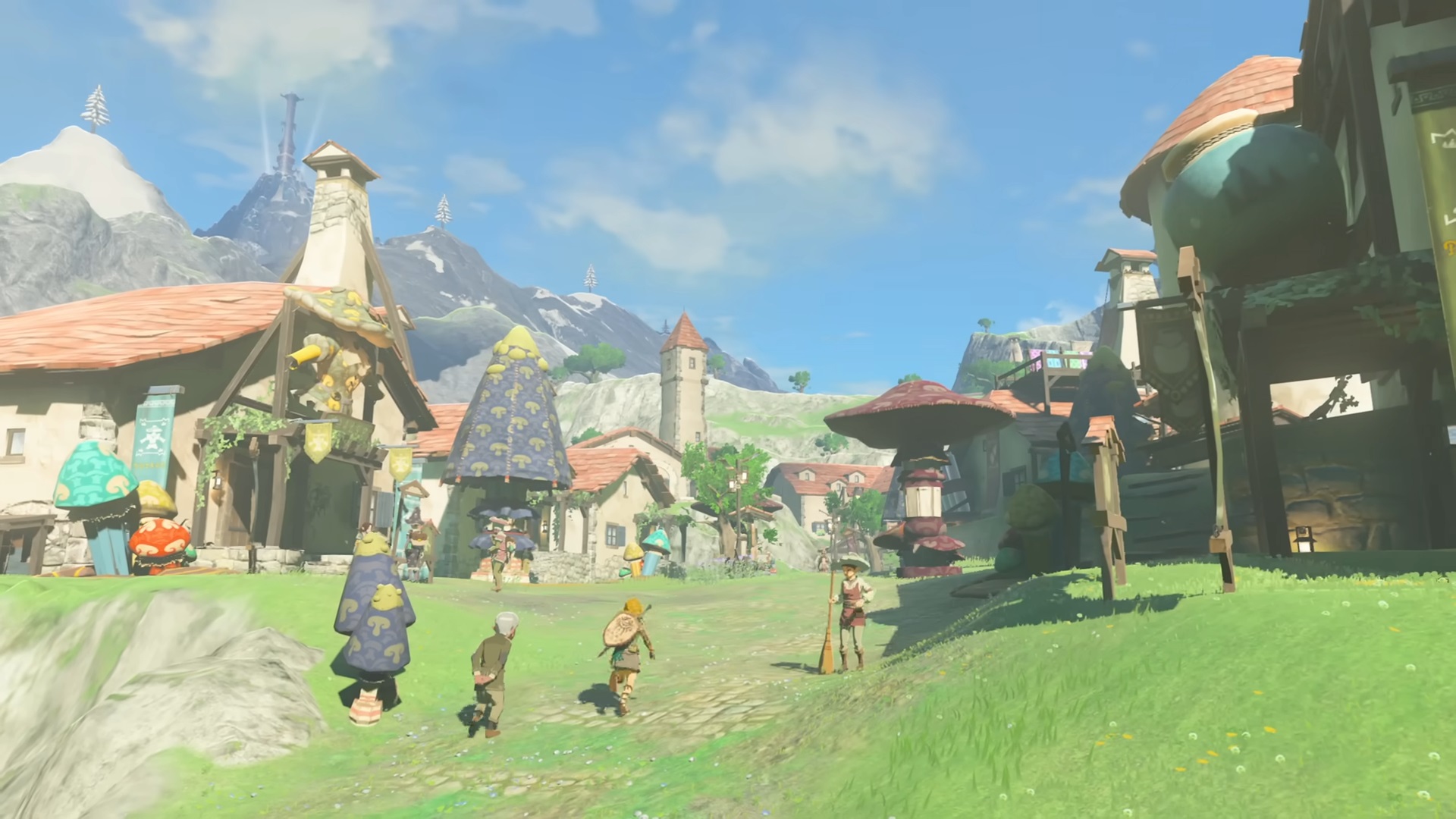 Picture of Link in Legend of Zelda: Tears of the Kingdom