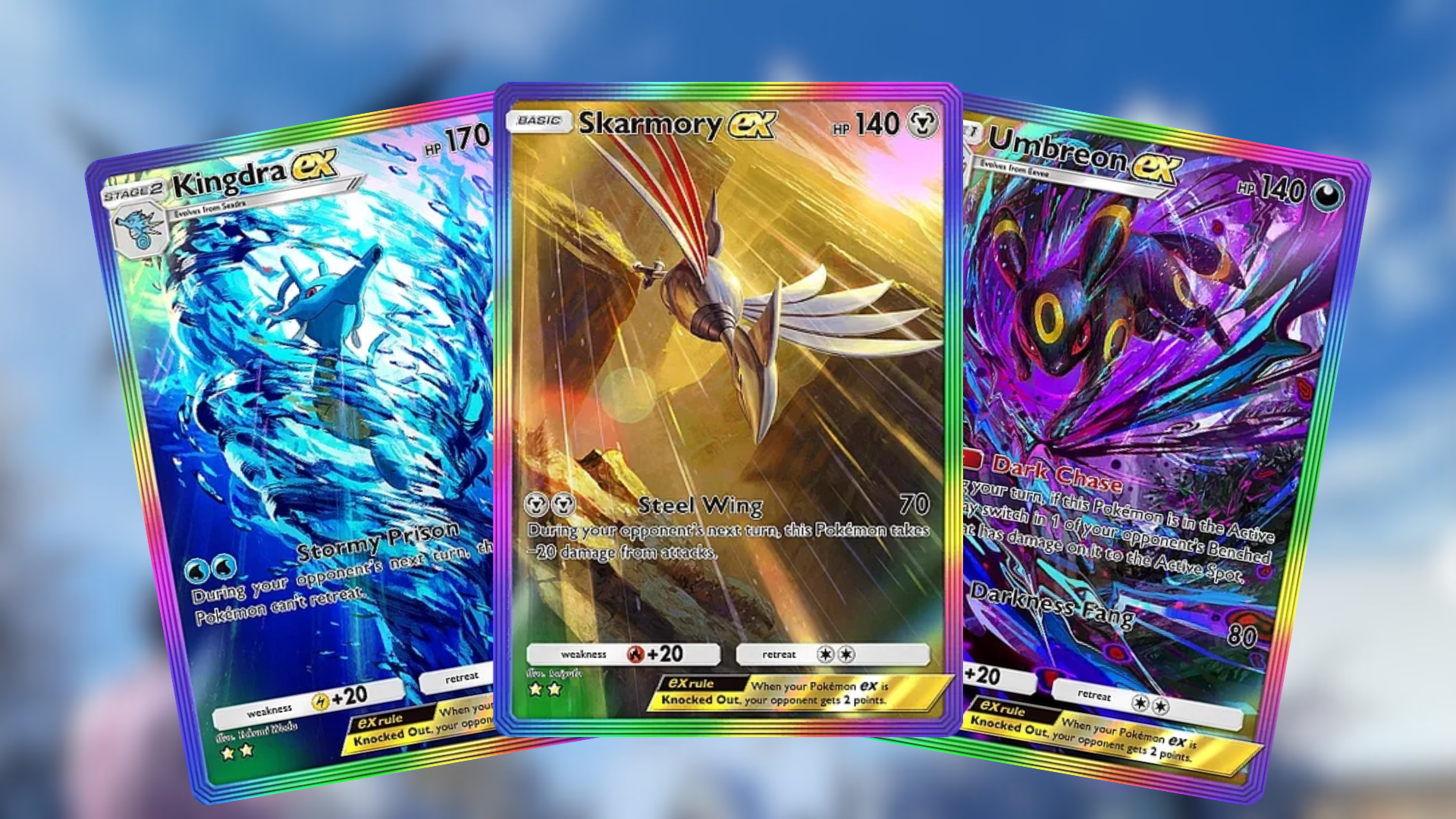 The best looking cards from Wisdom of Sea and Sky (Image via The Pokemon Company)
