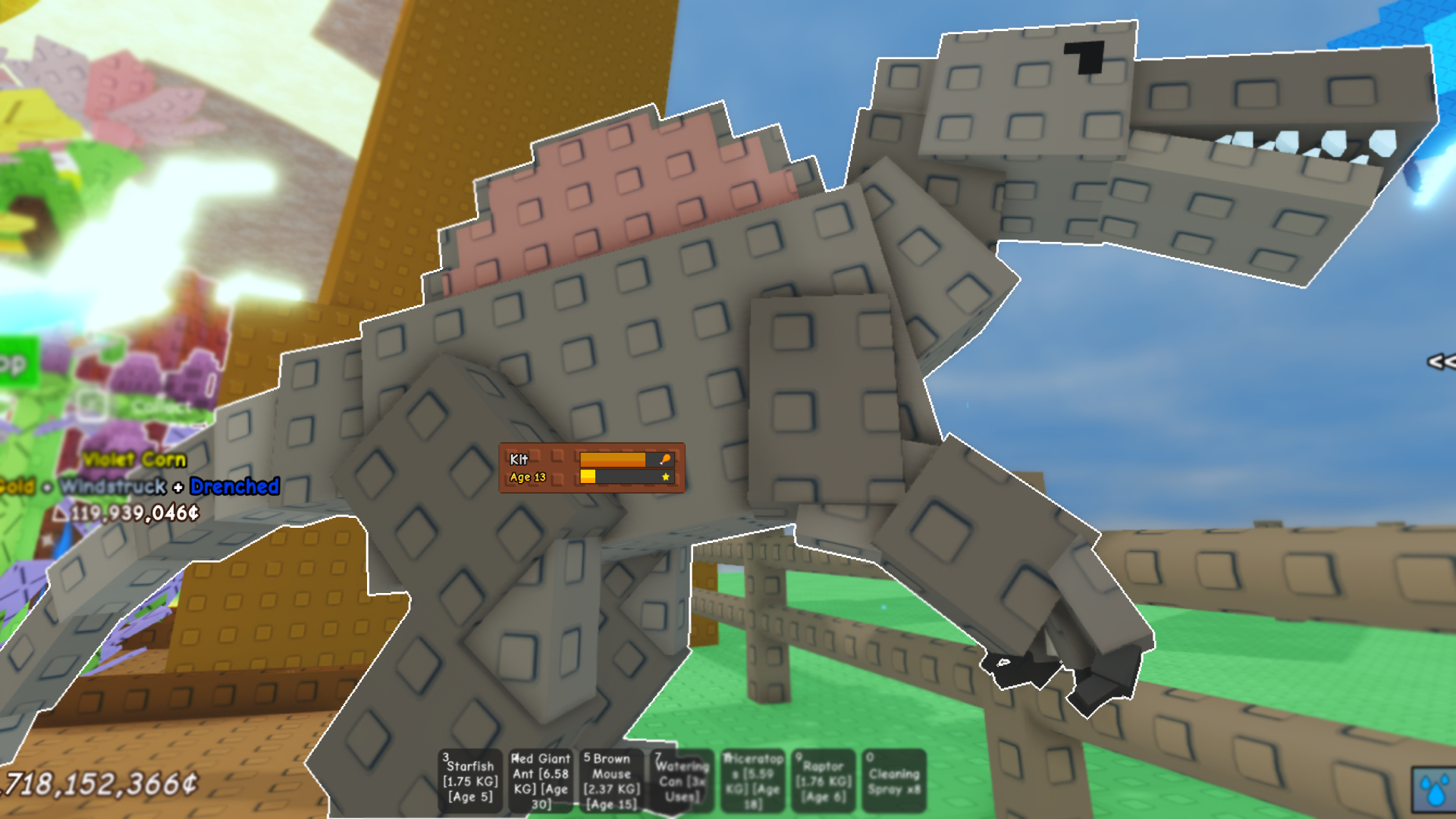 The new Spinosaurus Pet (Image via Roblox Corporation)