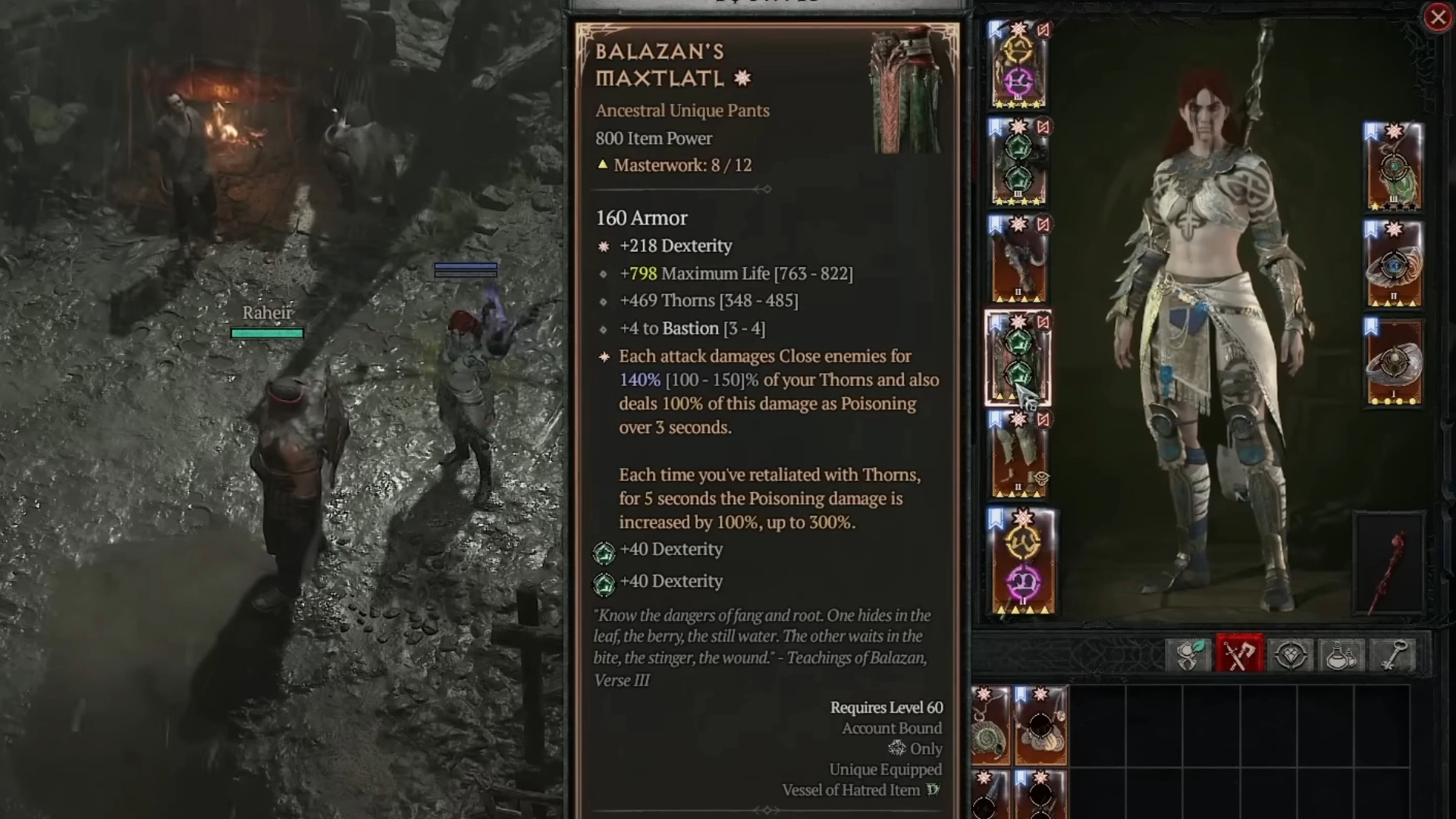 The unique pants for Spiritborn