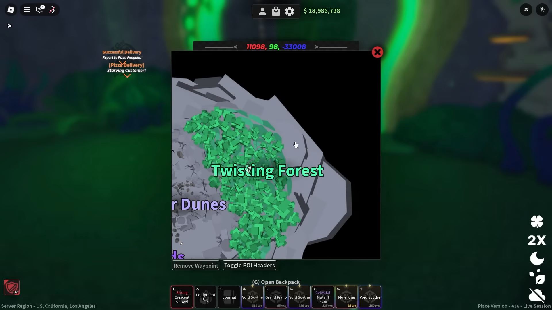 Twisting Forest (Image via Discord)