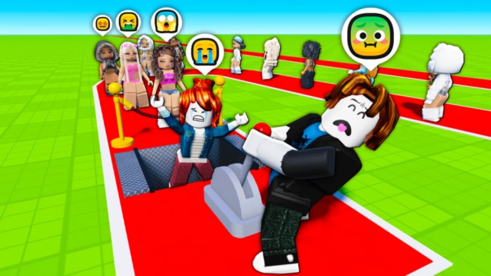 Hug or Pass (Source: Roblox)