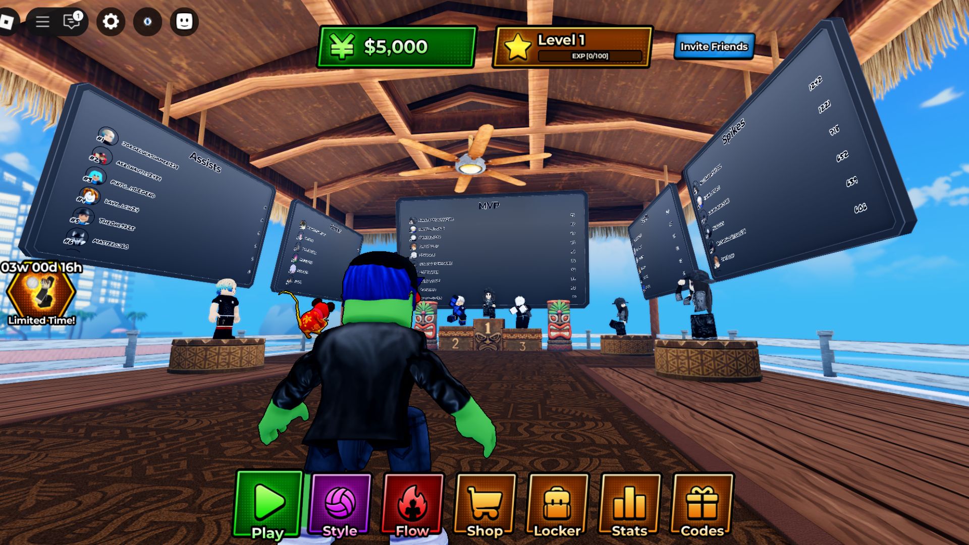 Spawn Location (Source: Roblox)